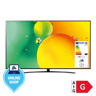 LG 4K NanoCell Smart TV 189 cm (75“) 75NANO769QA