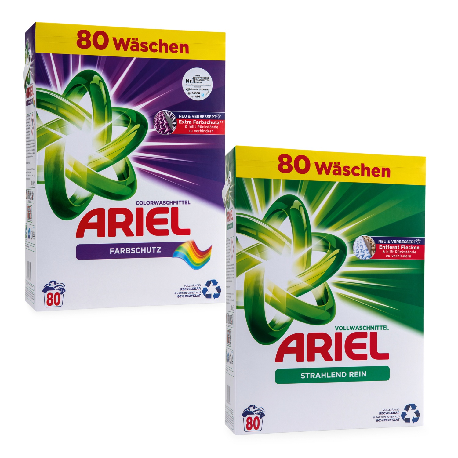 ARIEL Pulver Pods