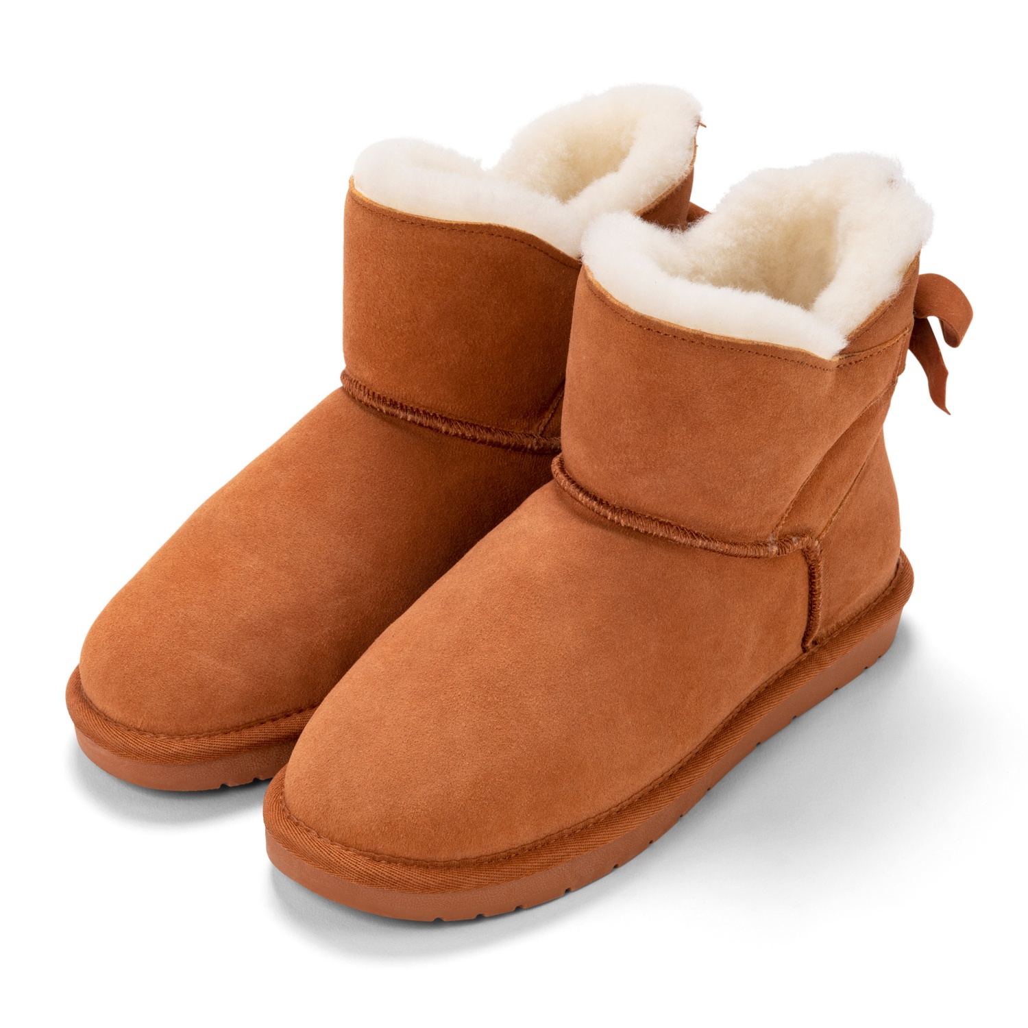 UP 2 FASHION WOMAN DamenLammfellboots, Gr. 37, Braun HOFER