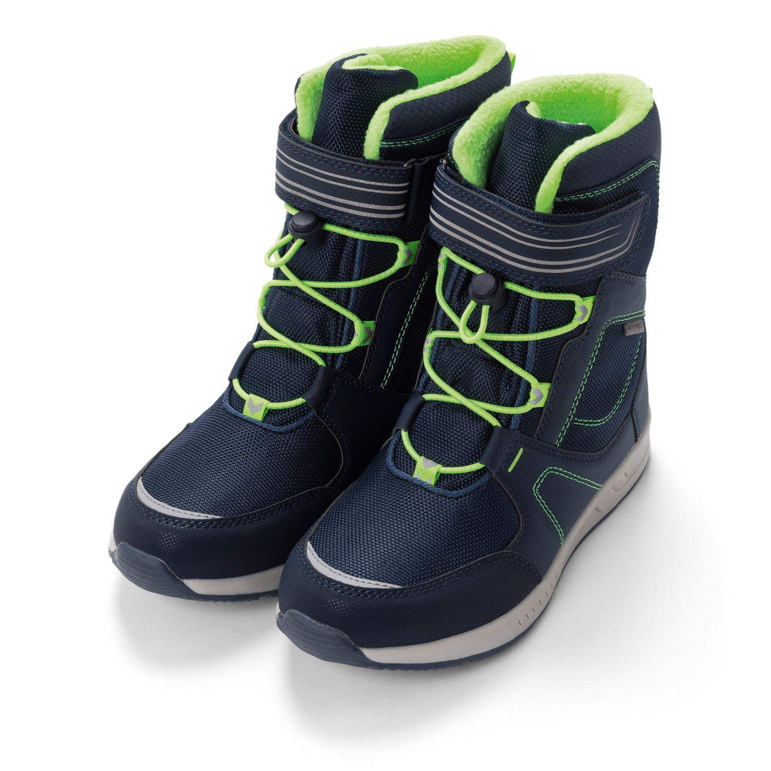 LILY & DAN KinderWinterstiefel, Gr. 35, Blau/Grün ALDI SUISSE
