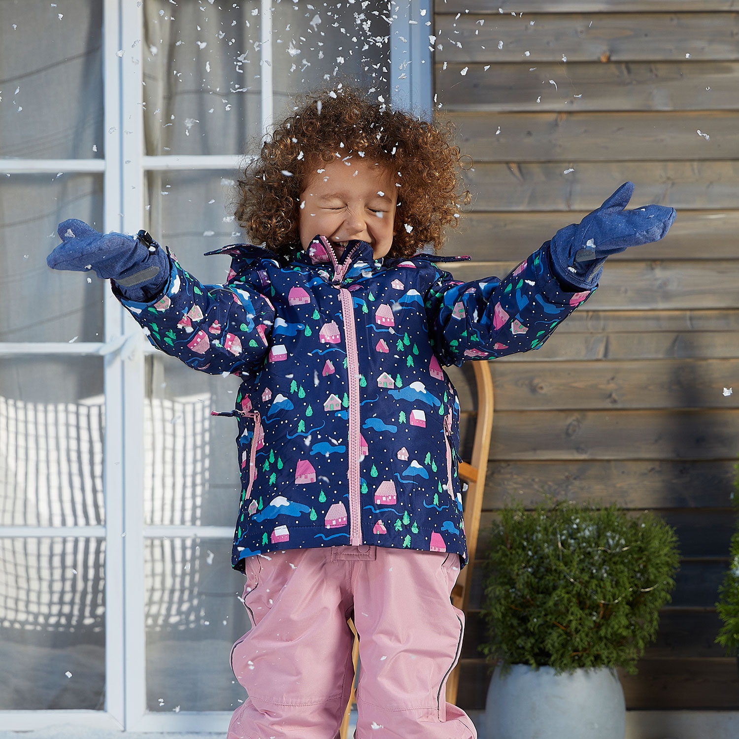LILY & DAN Kleinkinder Schneejacke ALDI SÜD