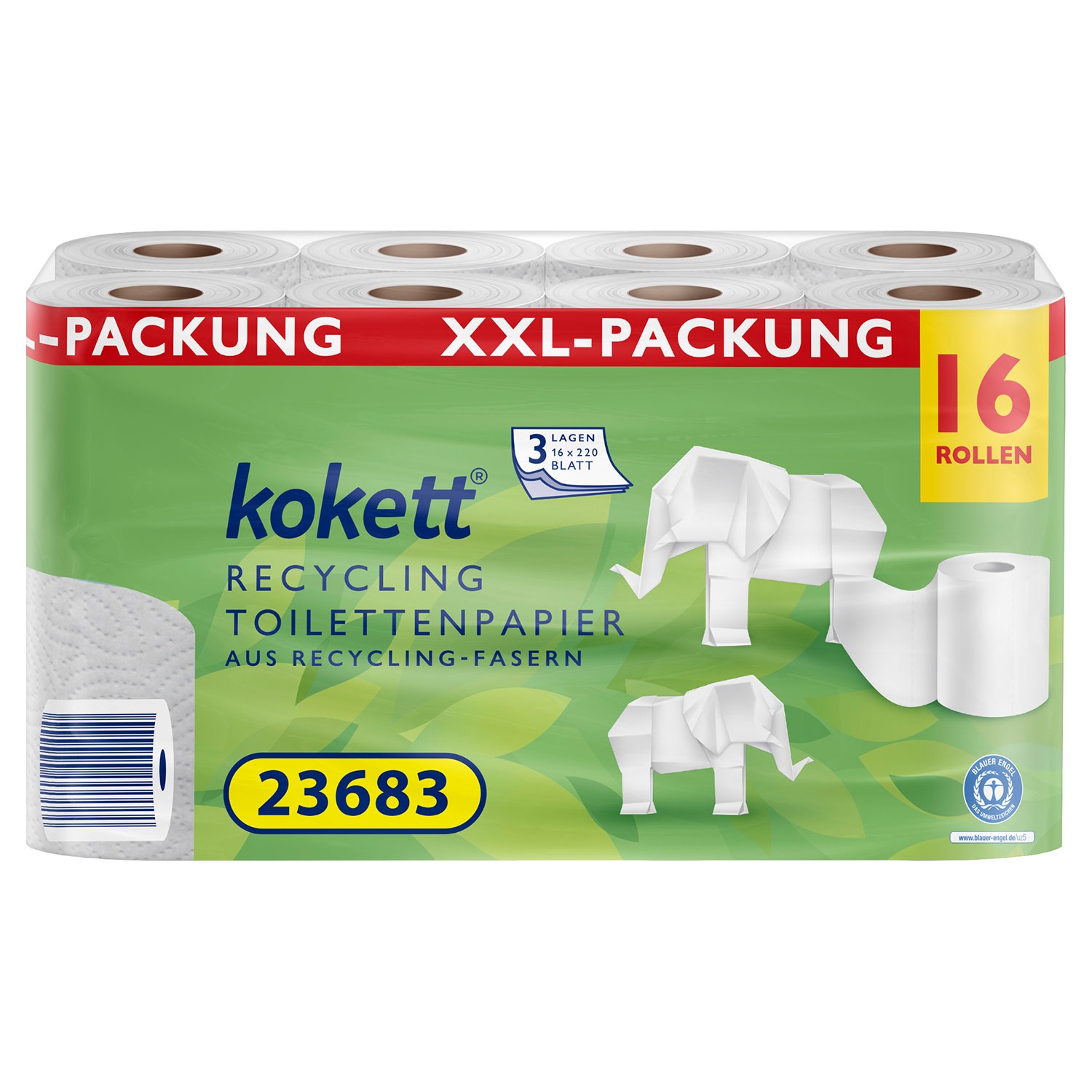 KOKETT® Recycling-Toilettenpapier