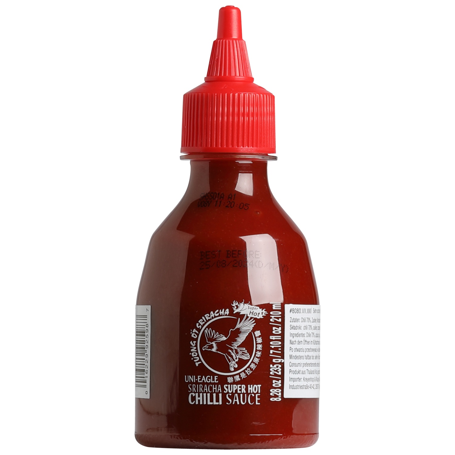 UNI EAGLE Chilisauce Sriracha, Sehr scharf