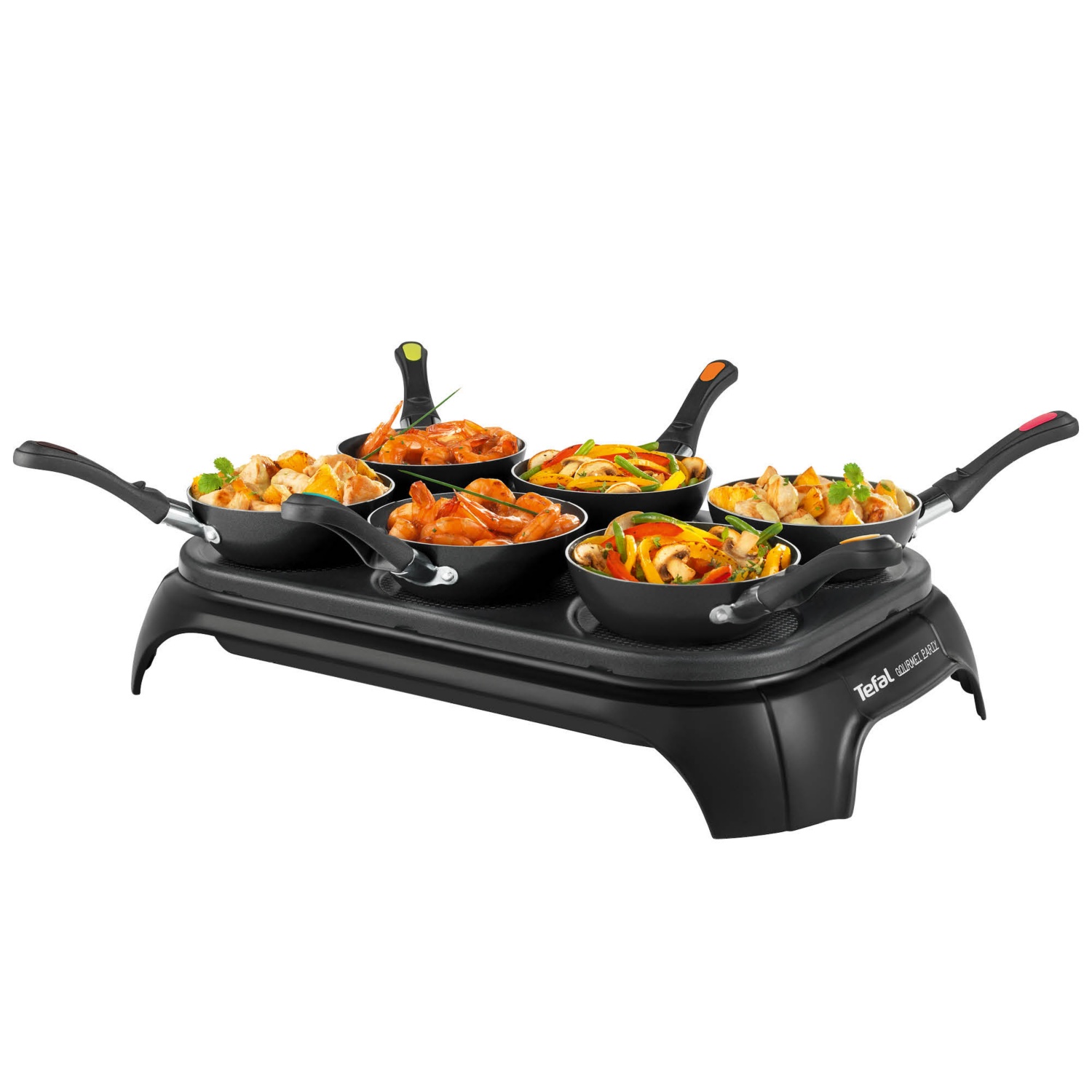 TEFAL Gourmet Party crêpes et wok 2 en 1