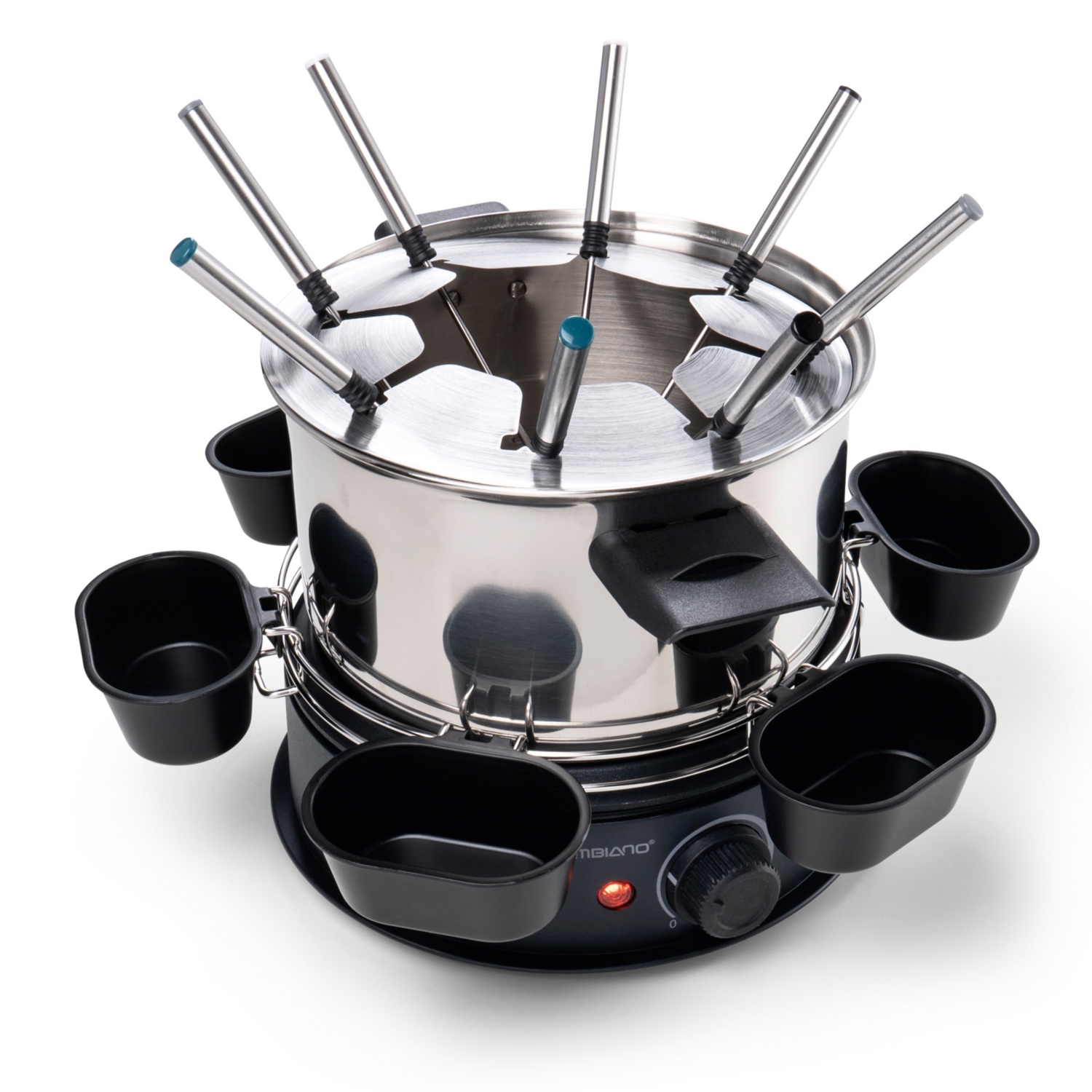 AMBIANO Fondue mit Saucenring HOFER
