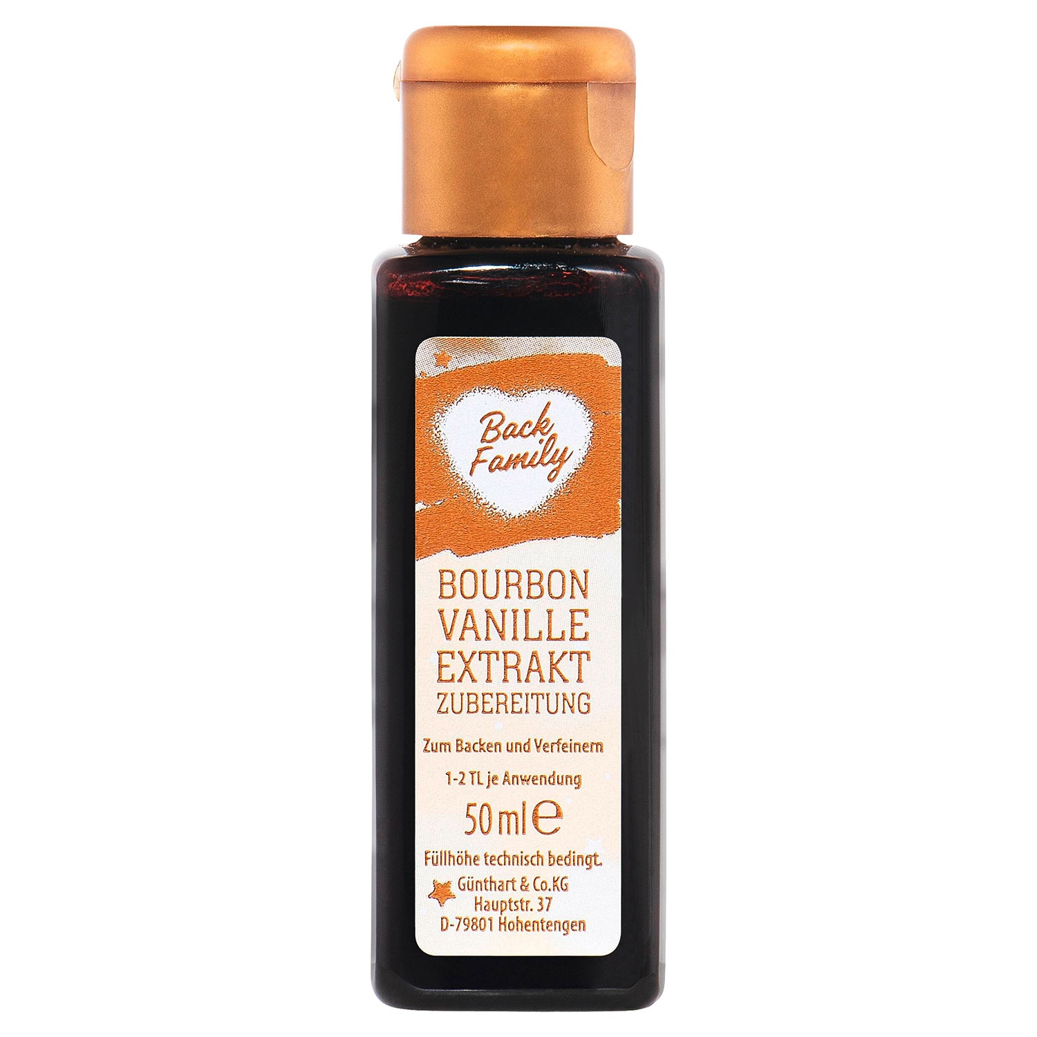 BACK FAMILY Vanille-Extrakt 50 ml