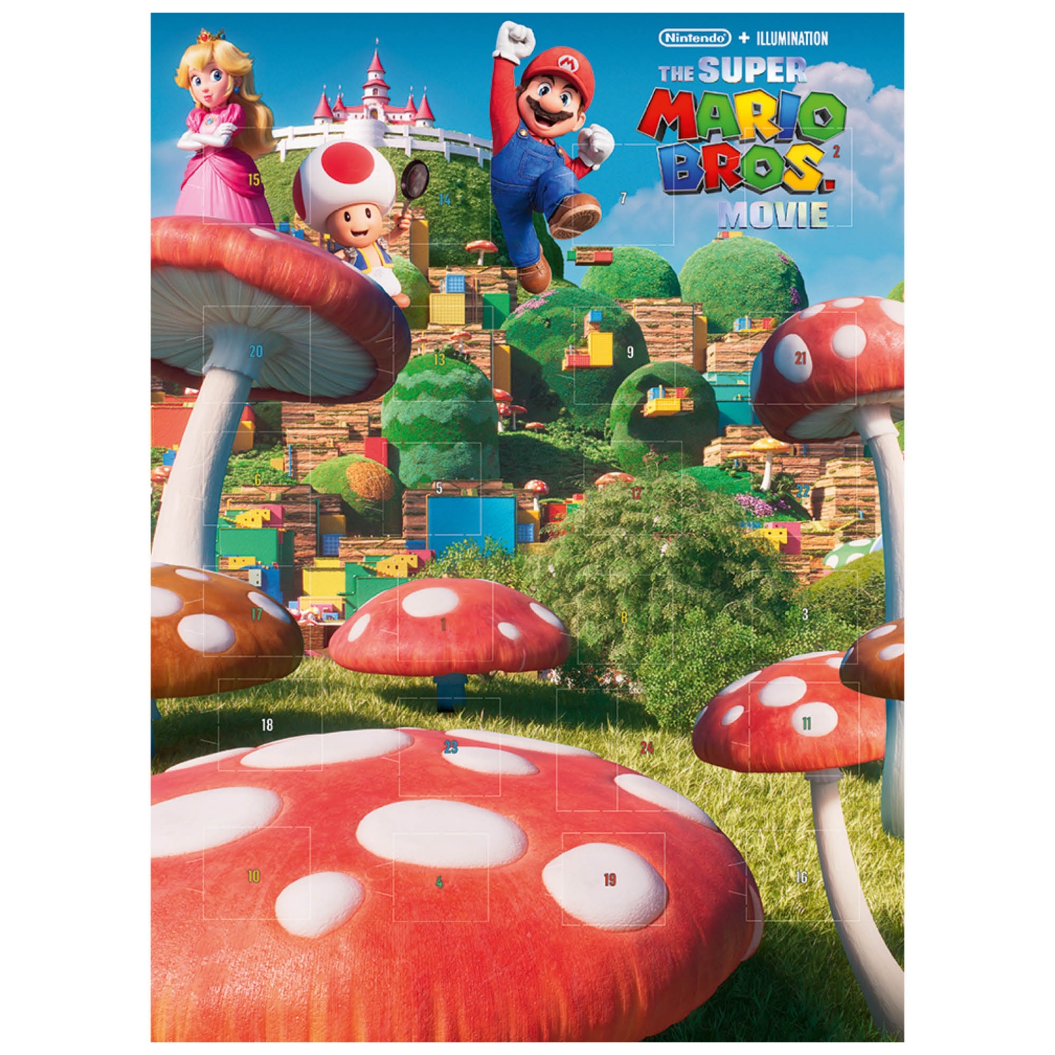 WINDEL Calendario dell'Avvento con licenza, Super Mario