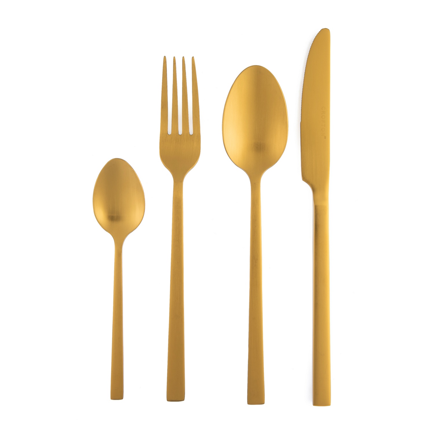 CROFTON BesteckSet, 16teilig, gold HOFER