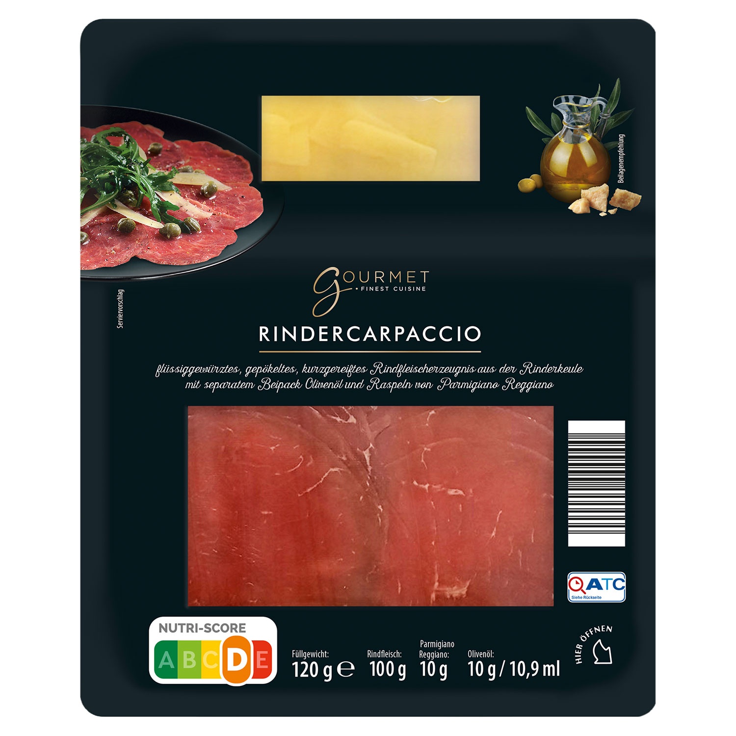 GOURMET FINEST CUISINE Rindercarpaccio 120 g