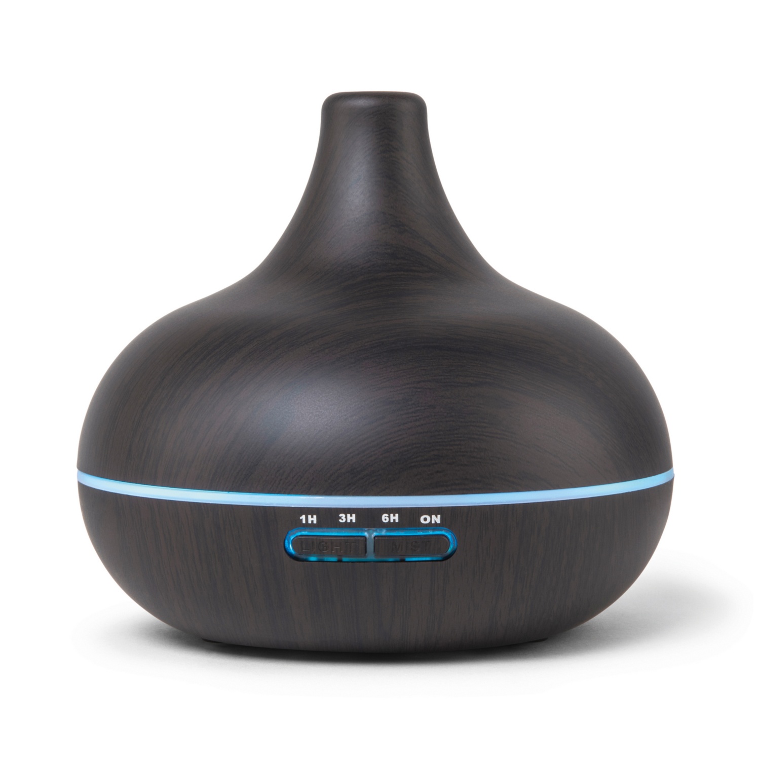 EASYHOME Ultraschall Aroma Diffuser, Bambus Dunkel HOFER