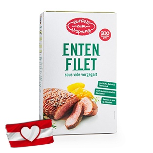 ZURÜCK ZUM URSPRUNG BIO-Entenfilet
