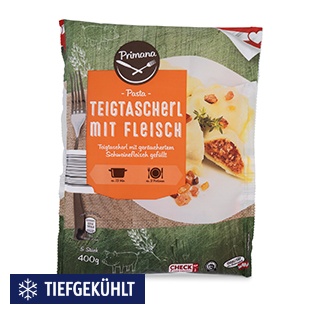 PRIMANA Gefüllte Teigtascherl, Fleisch