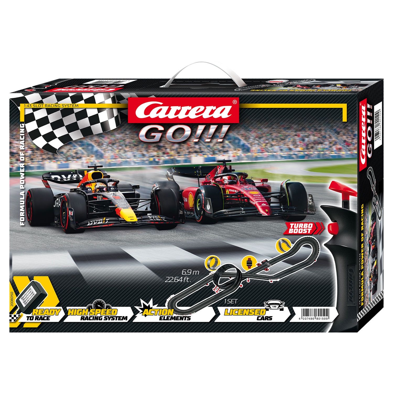 Carrera® GO!!! Rennbahn-Set „Power of Racing“ | ALDI SÜD