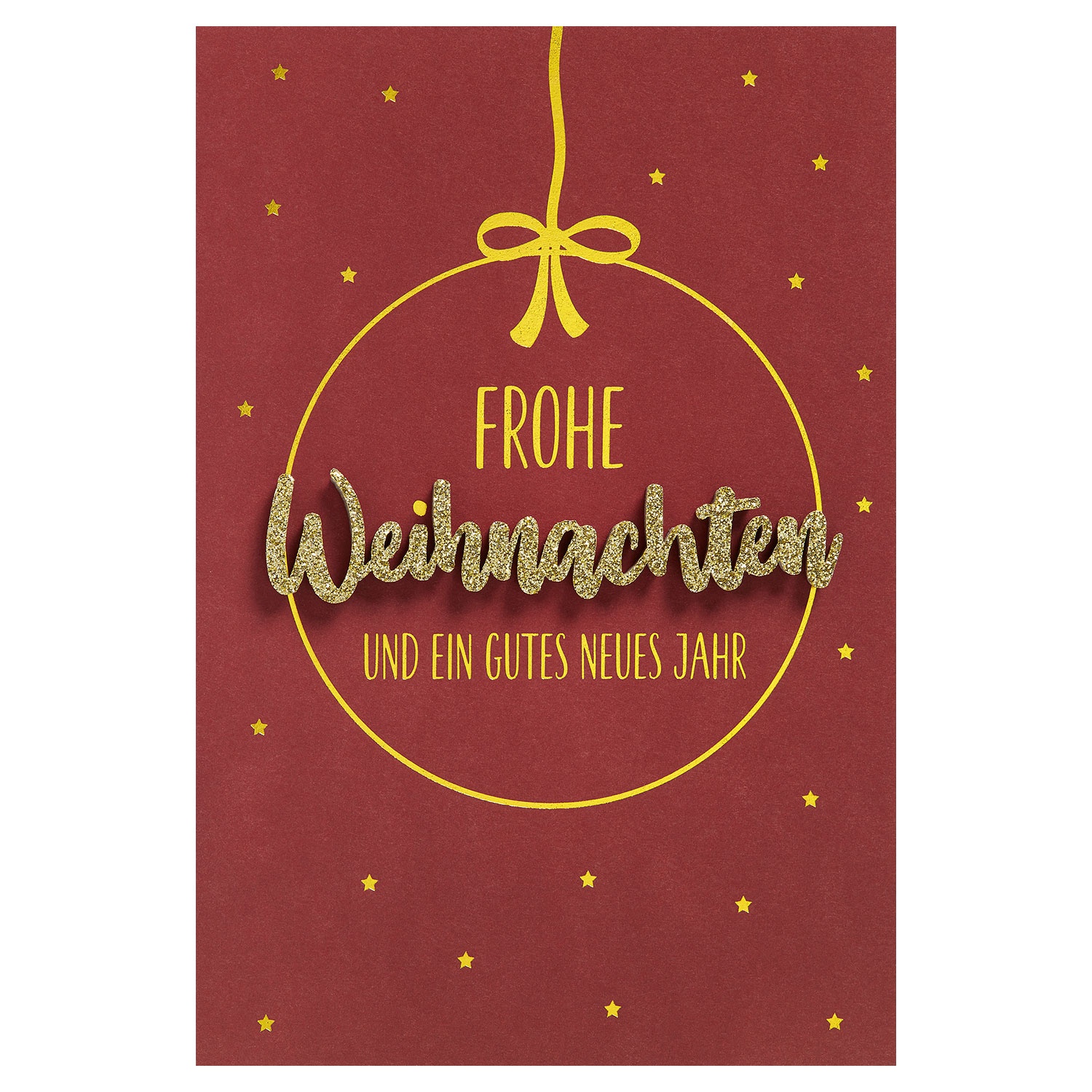 Weihnachtskarten Acryl 2025 Alfie