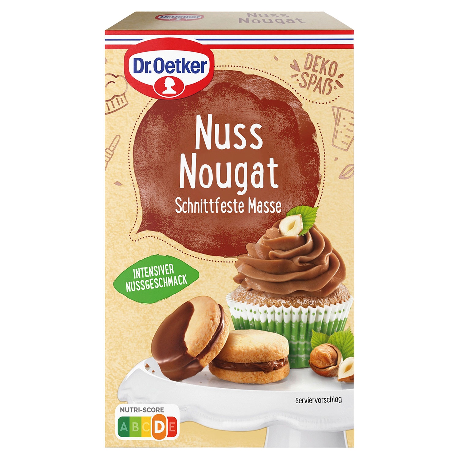 DR. OETKER Nuss-Nougat oder Lübecker Marzipan 200 g