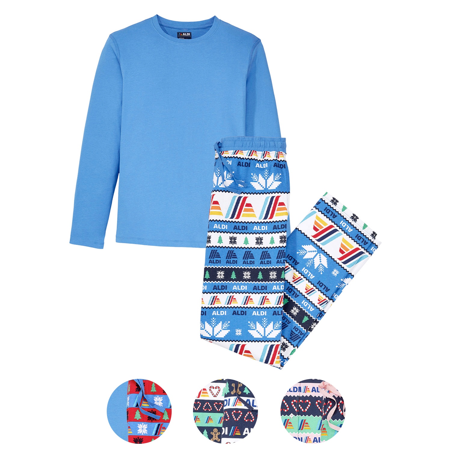 Aldi discount xmas pyjamas