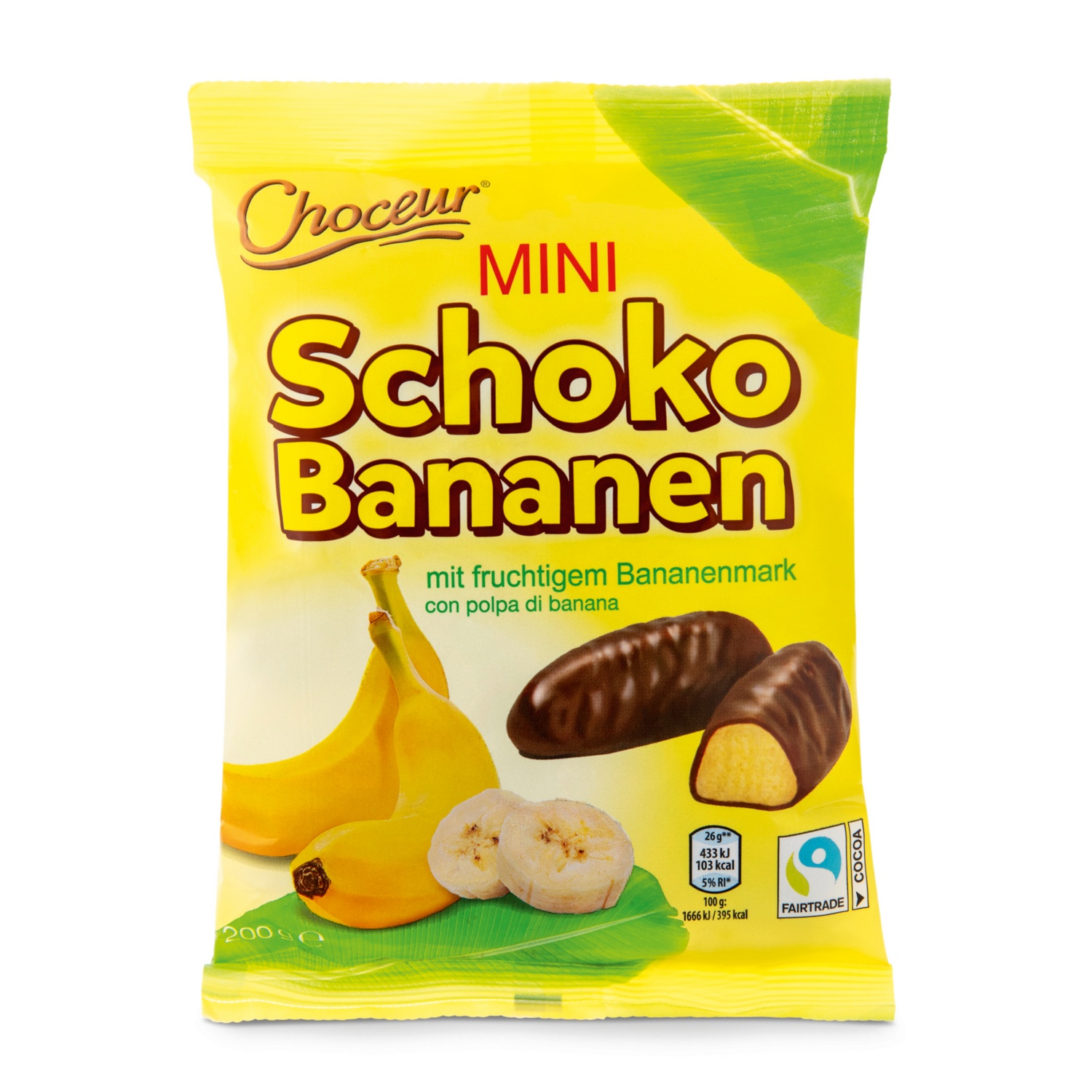 CHOCEUR Mini Schokobananen