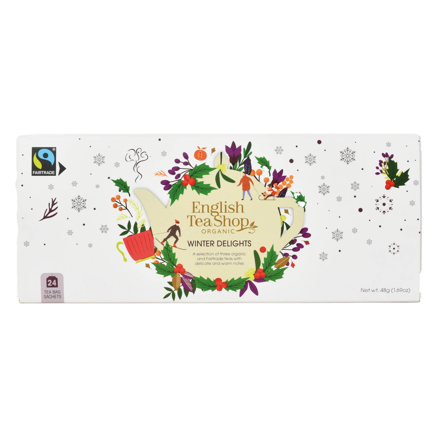 ENGLISH TEA SHOP Winter Delights teaválogatás, 24 filter