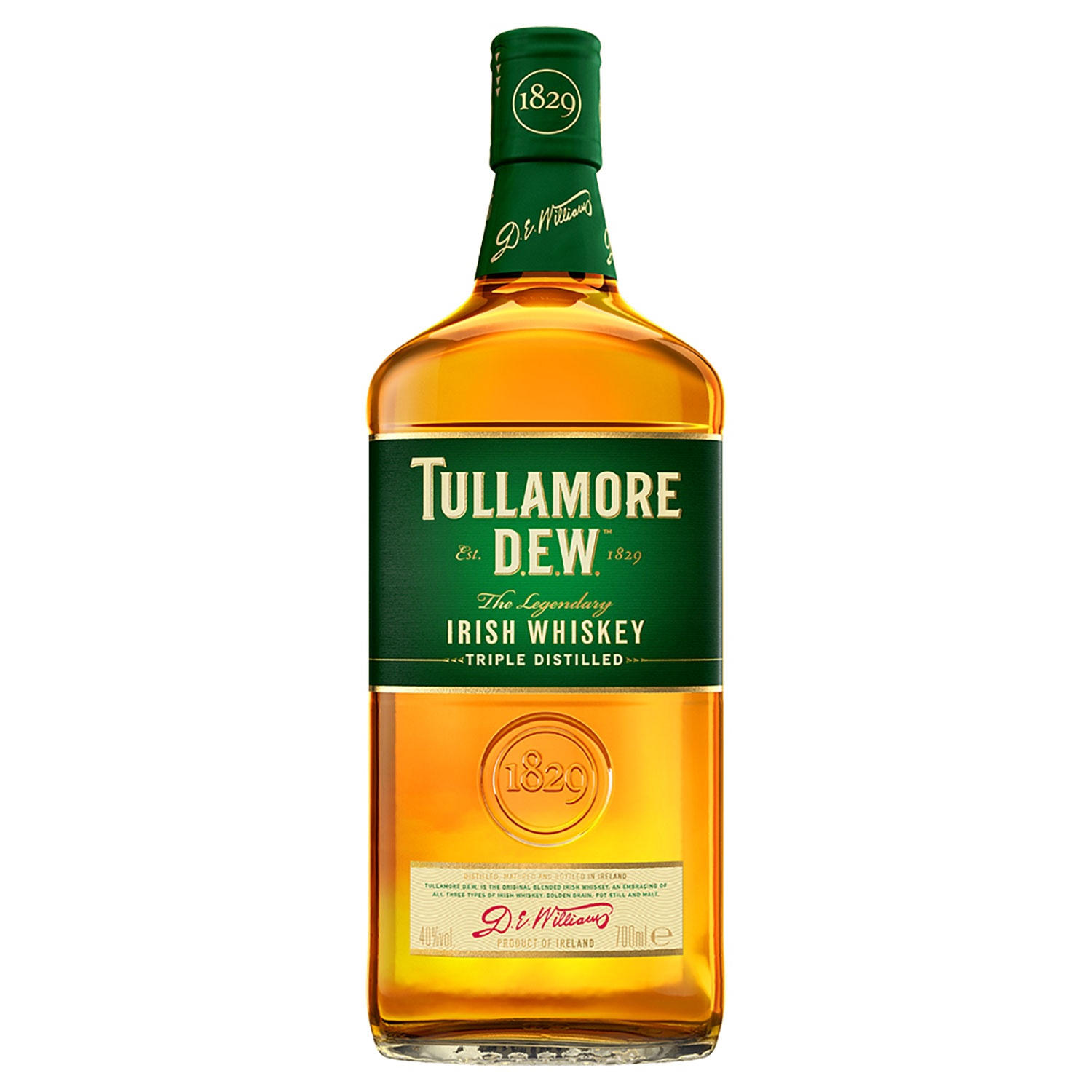 Tullamore D.E.W. Irish Whiskey 0,7 l