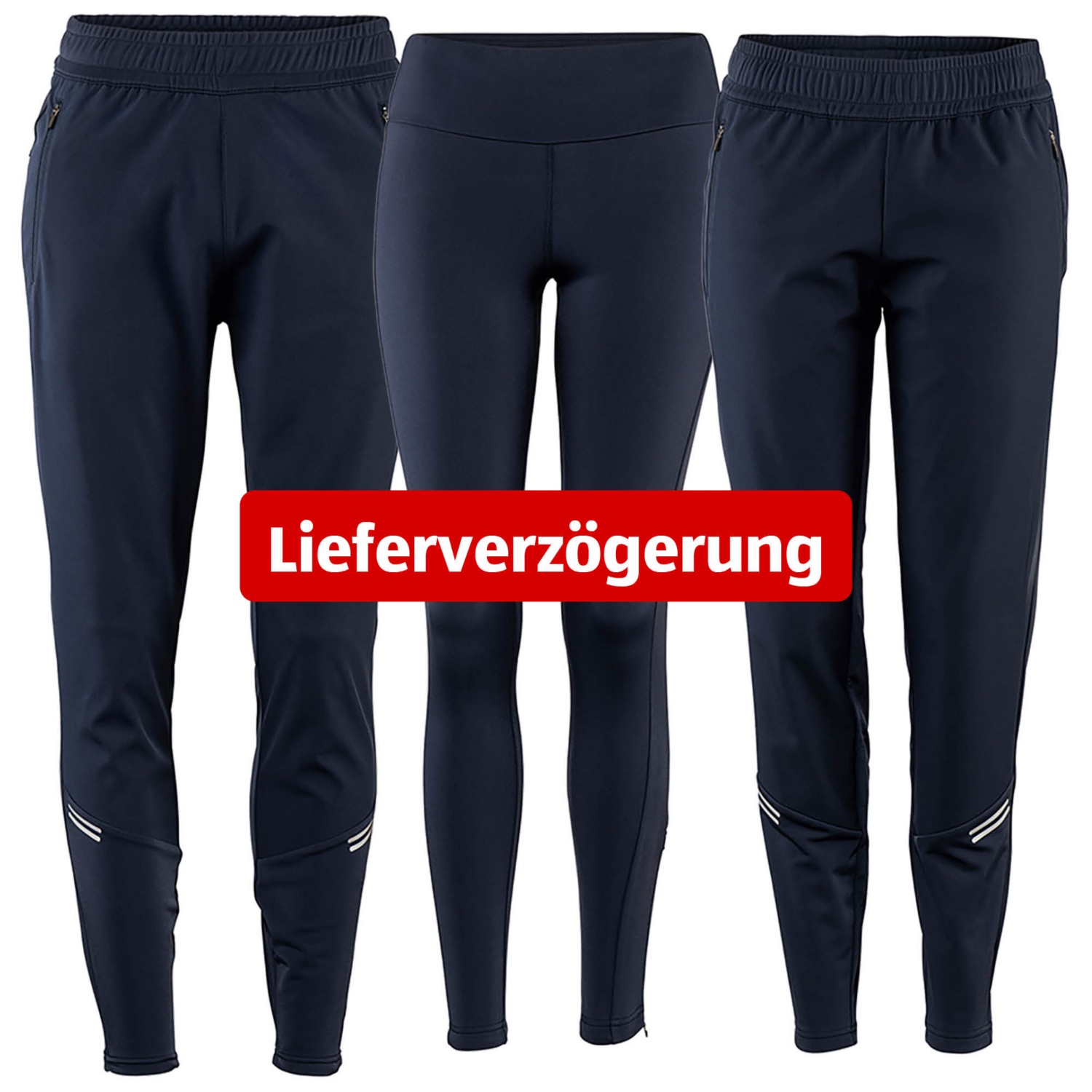 CRANE® Damen oder Herren Winter-Laufhose oder -Lauftight