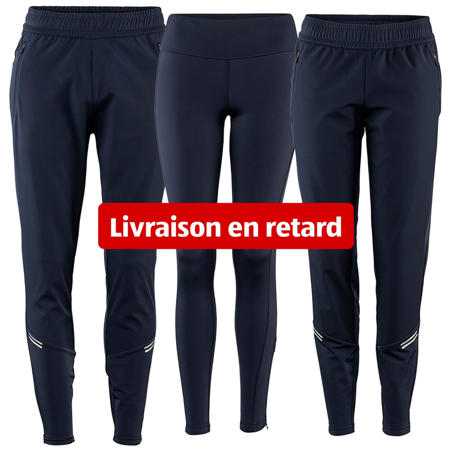 CRANE Pantalon legging de course d hiver pour femmes hommes