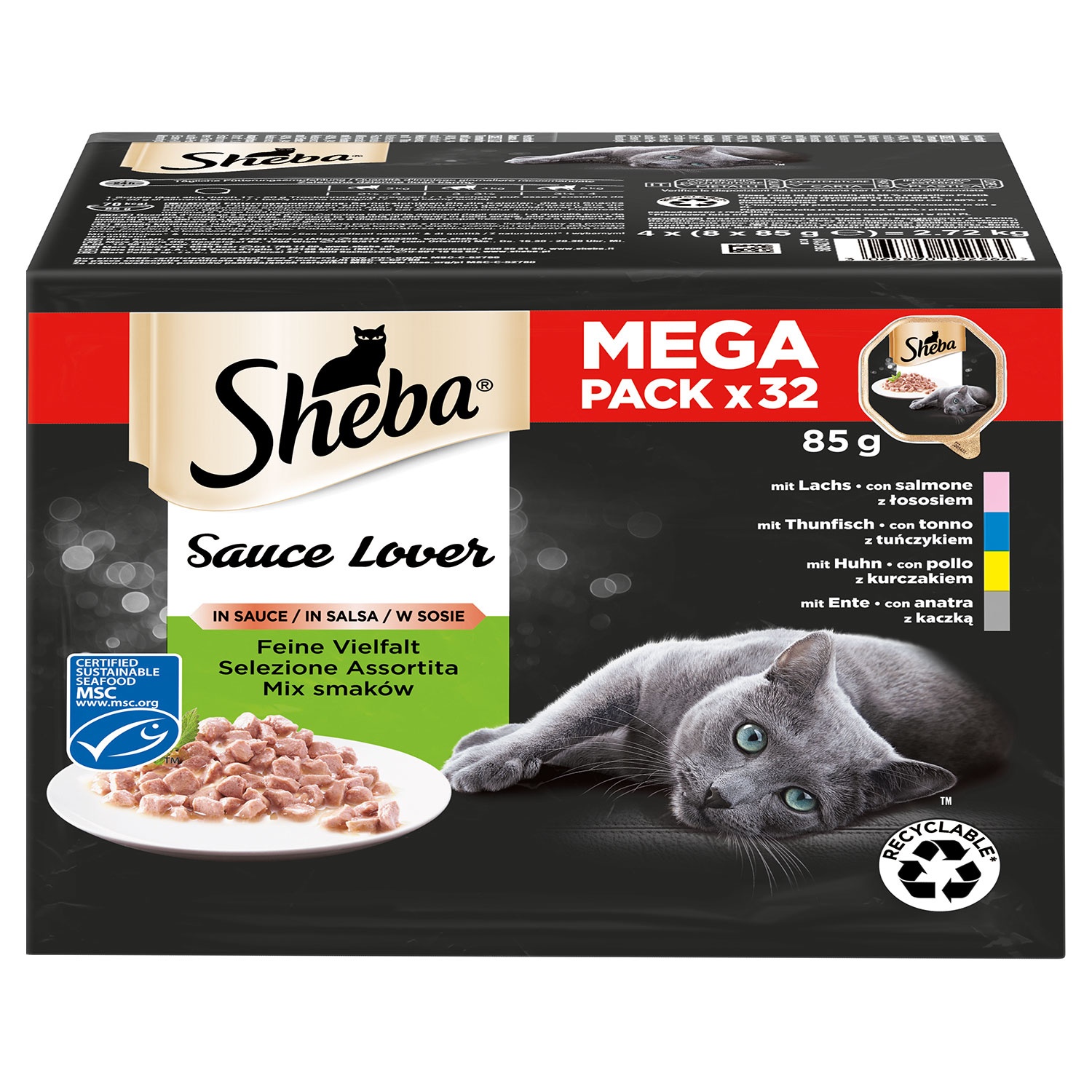 SHEBA® Katzennassfutter 2,72 kg