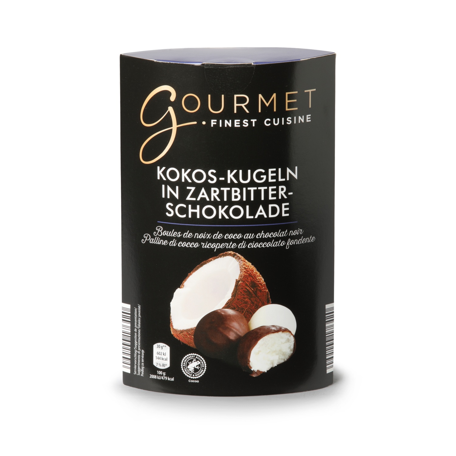 GOURMET Sadje v čokoladi, kokos