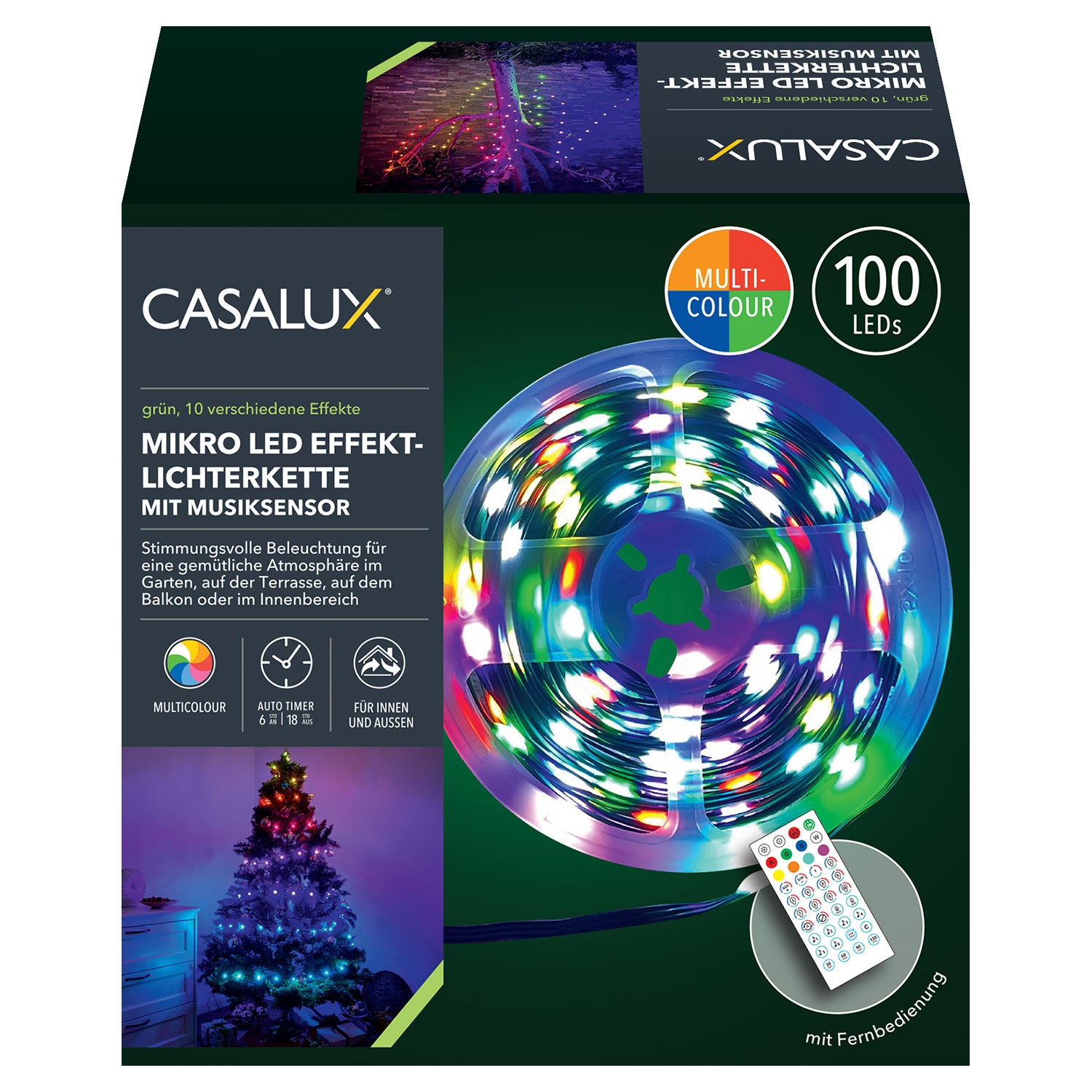 CASALUX Mikro-LED-Effektlichterkette