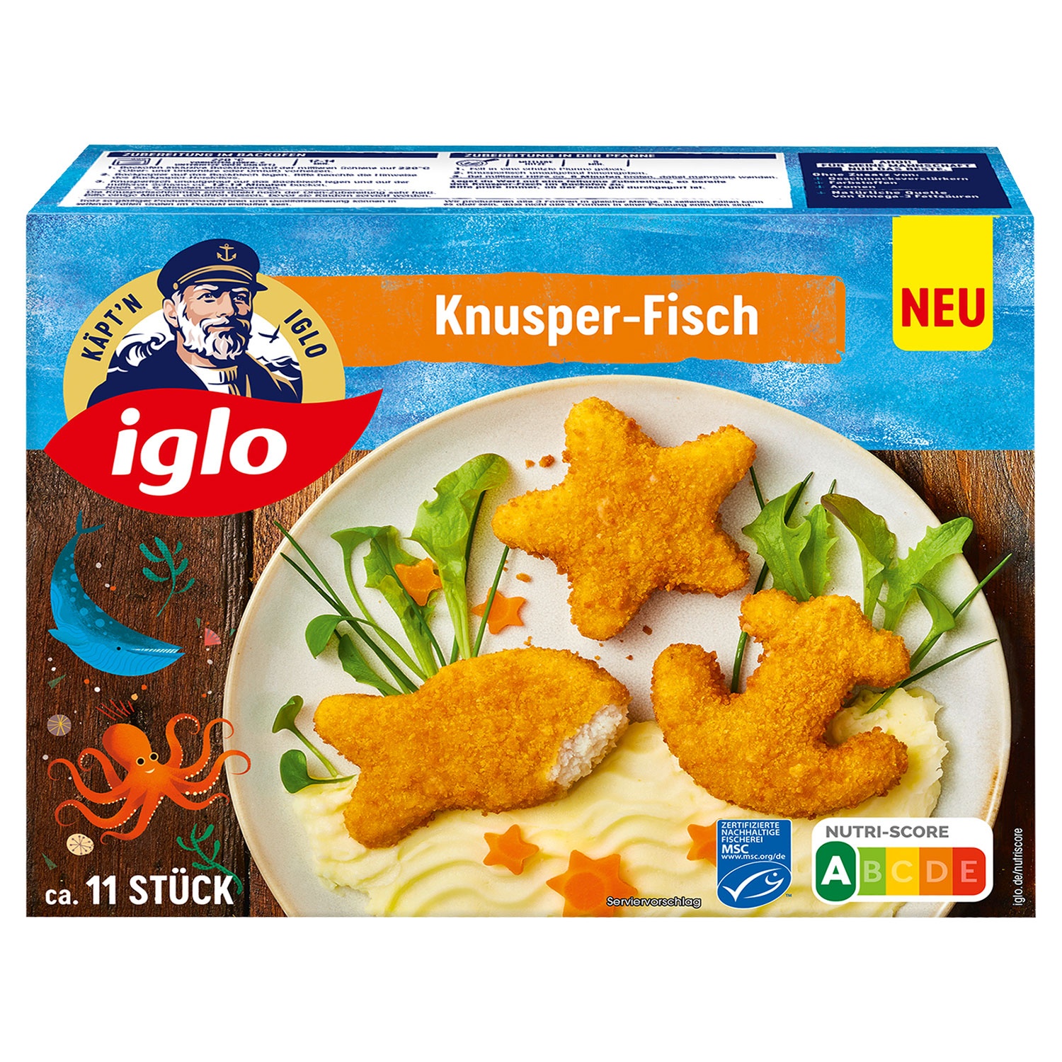 IGLO Knusper-Fisch 352 g