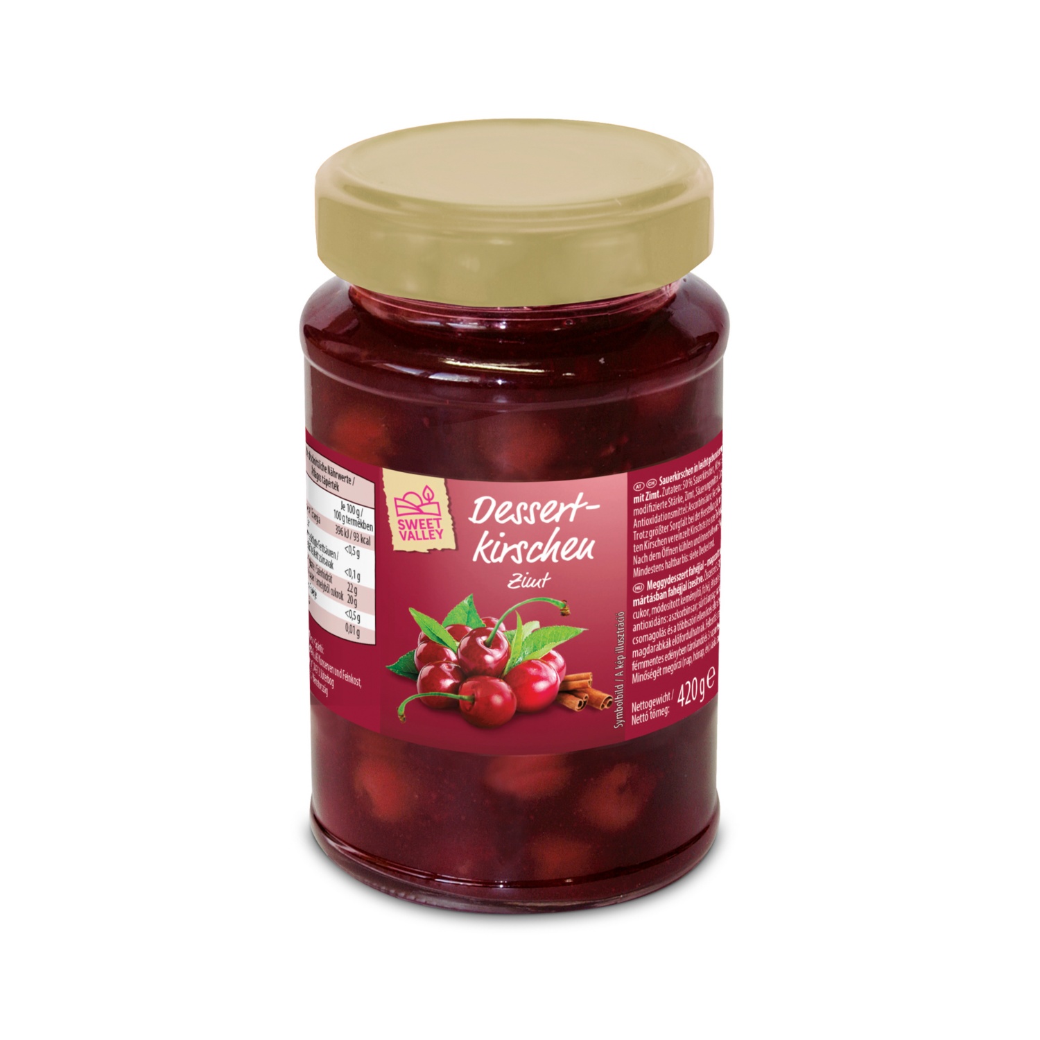 SWEET VALLEY Fruits rouges, cannelle