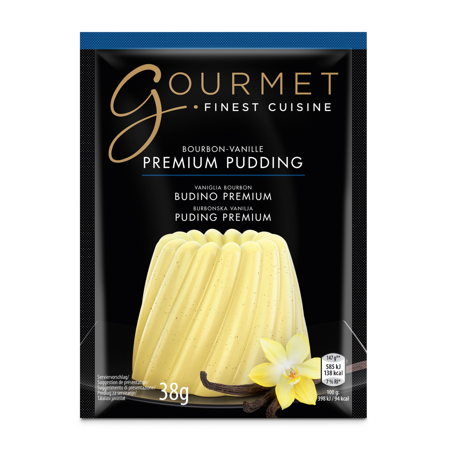 GOURMET Budino premium con vaniglia Bourbon