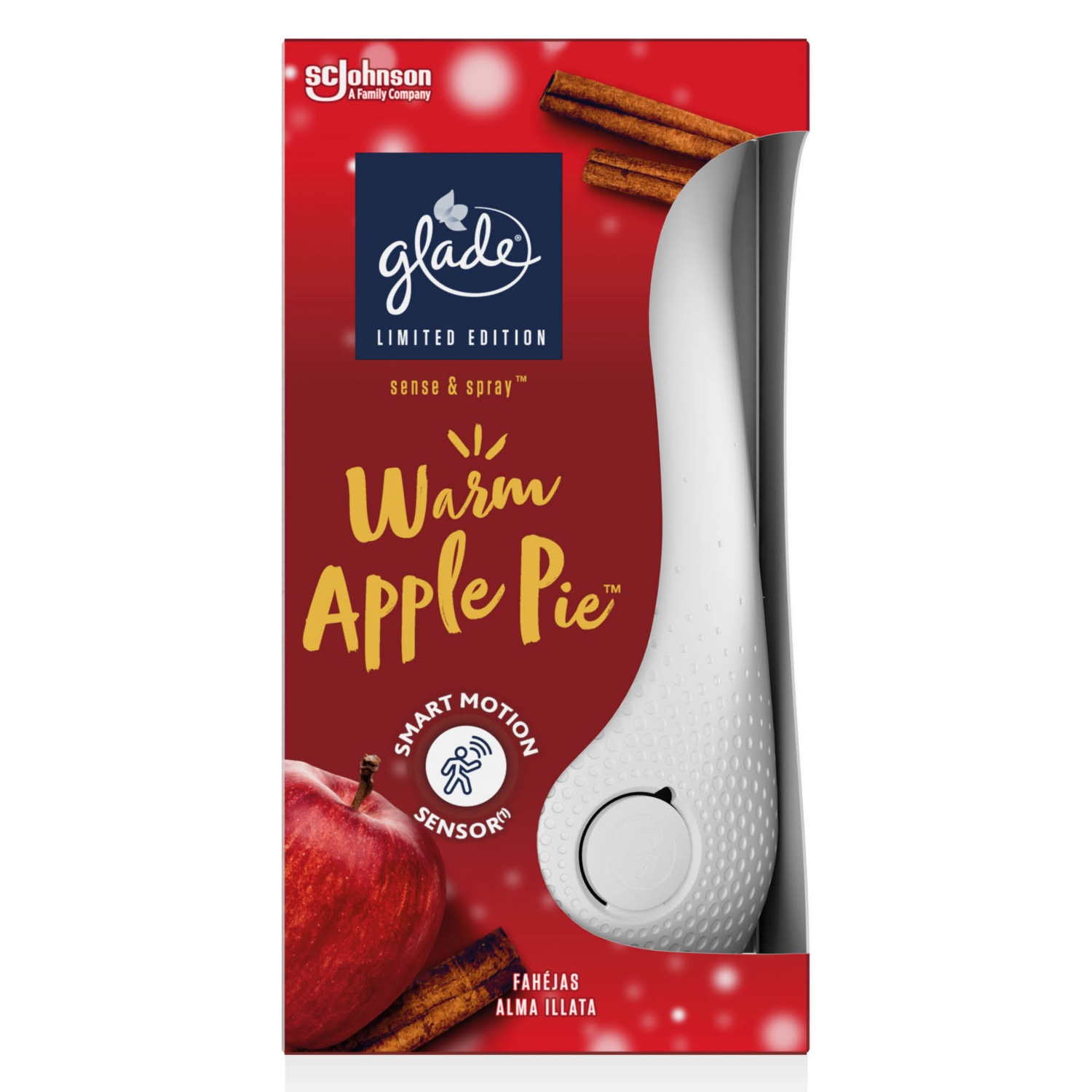 GLADE Warm apple pie automata légfrissítő készülék, 269 ml