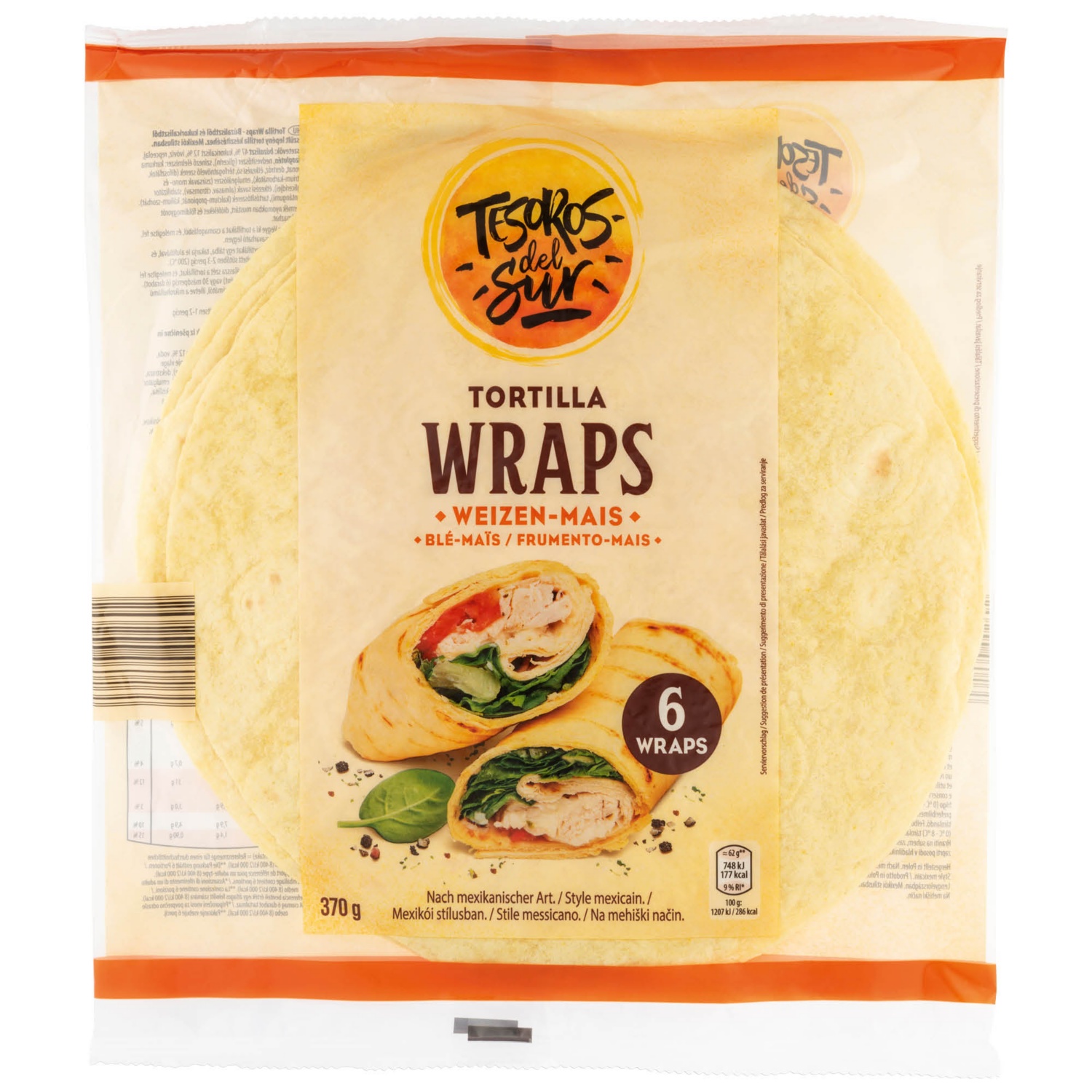 HOLA! Tortilla wraps alla messicana, mais