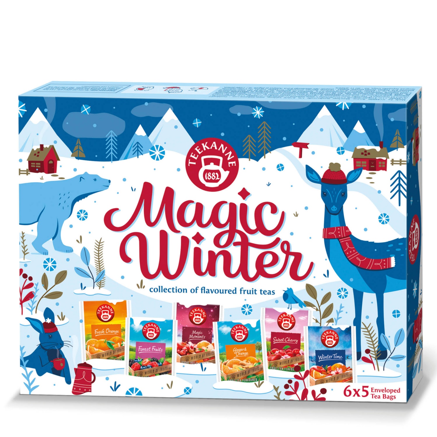 TEEKANNE Magic Winter teaválogatás, 30 filter