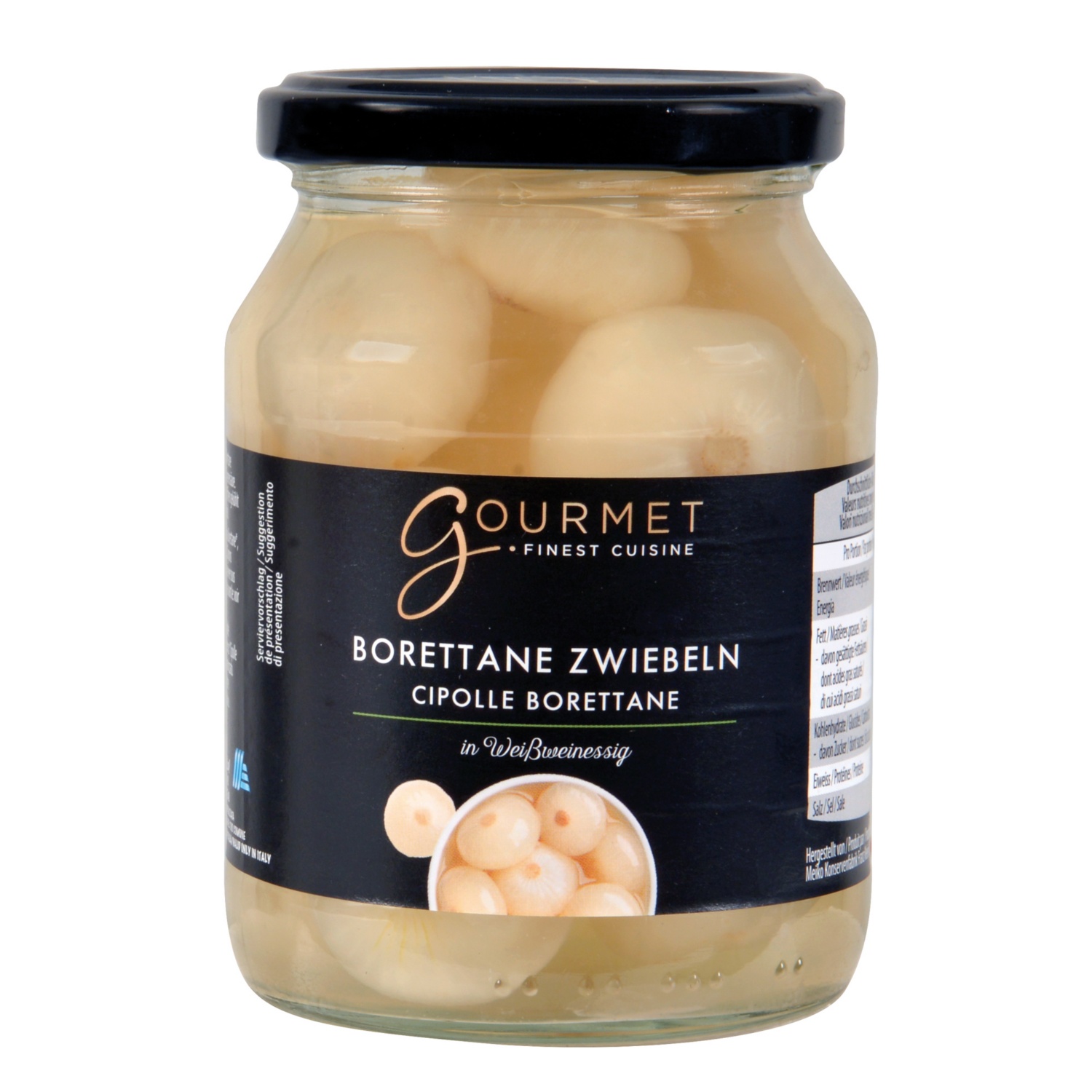 GOURMET Borettane Zwiebeln, Weißweinessig