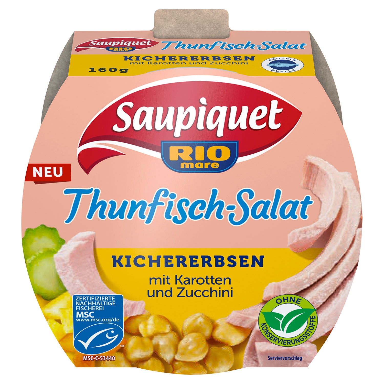 SAUPIQUET RIO MARE Thunfisch-Salat 160 g