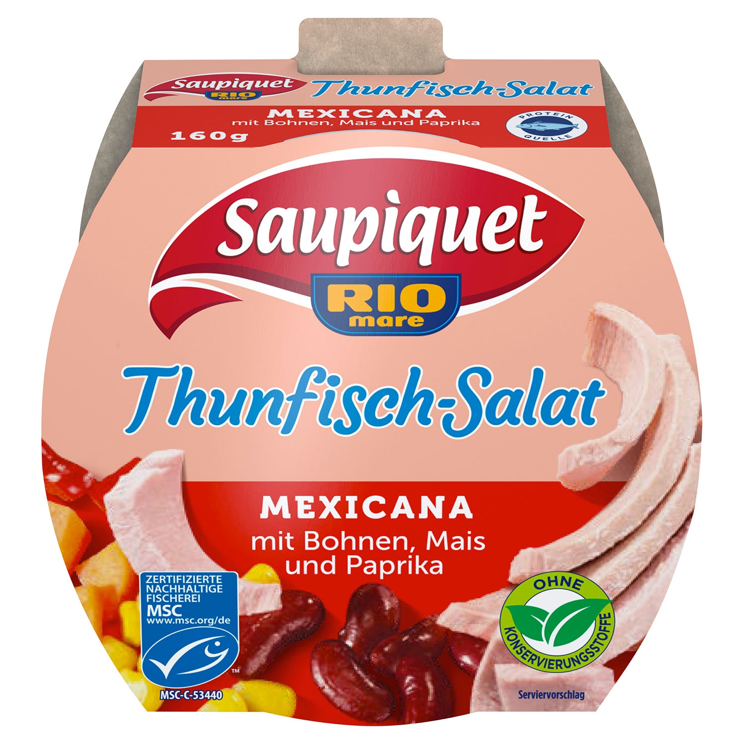 SAUPIQUET RIO MARE Thunfisch-Salat 160 g