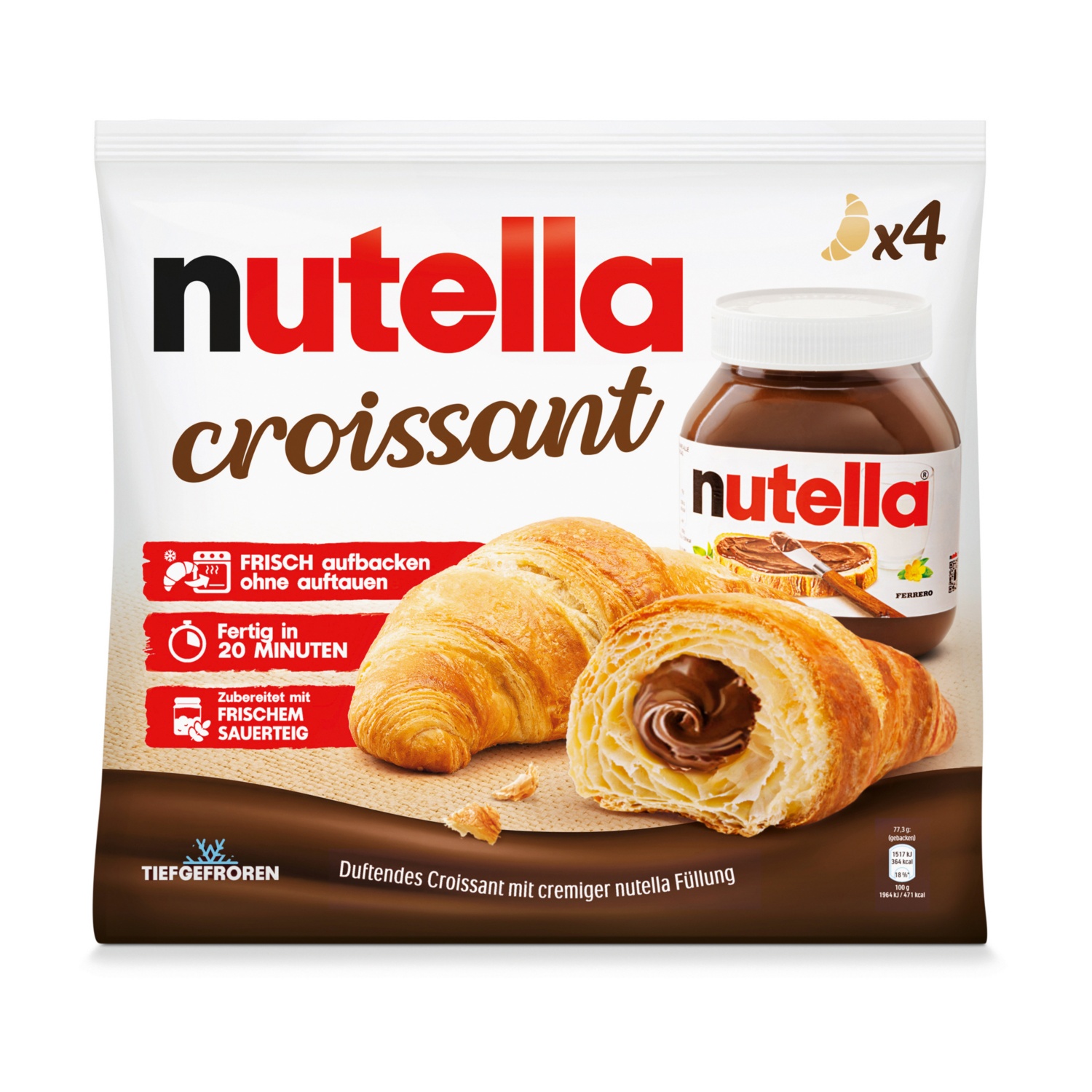 FERRERO Nutella Croissants