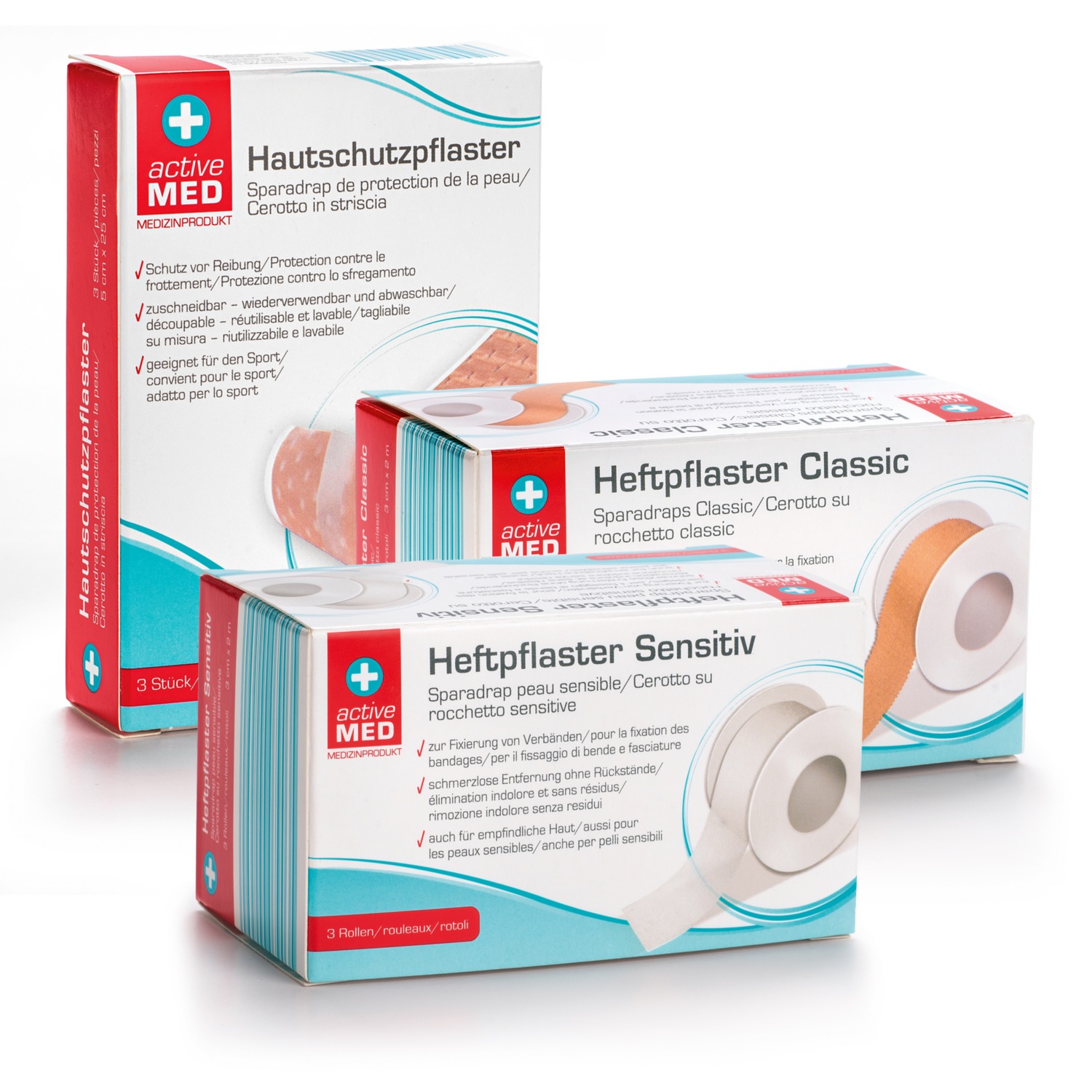 ACTIVE MED Hautschutz-/Heftpflaster
