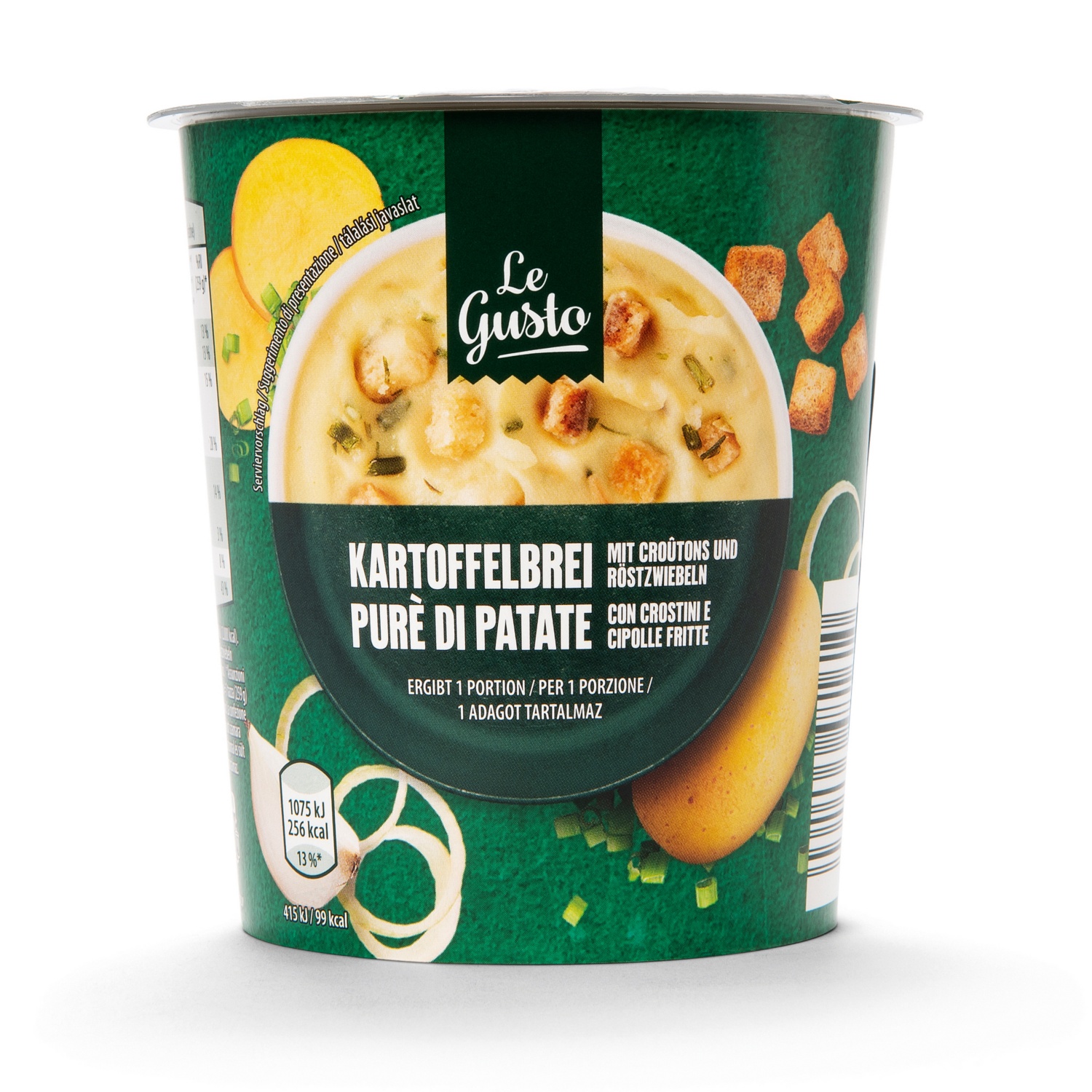 LE GUSTO Instant Bechergerichte, Kartoffelpüree