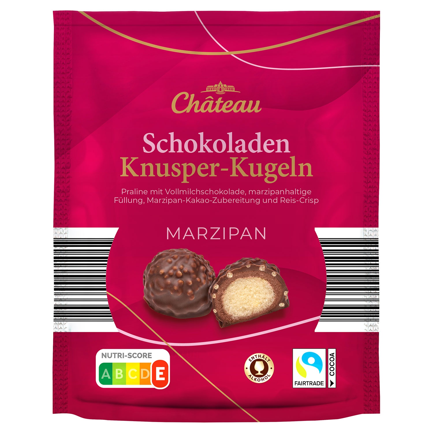 CHÂTEAU Schokoladen-Knusper-Kugeln 140 g