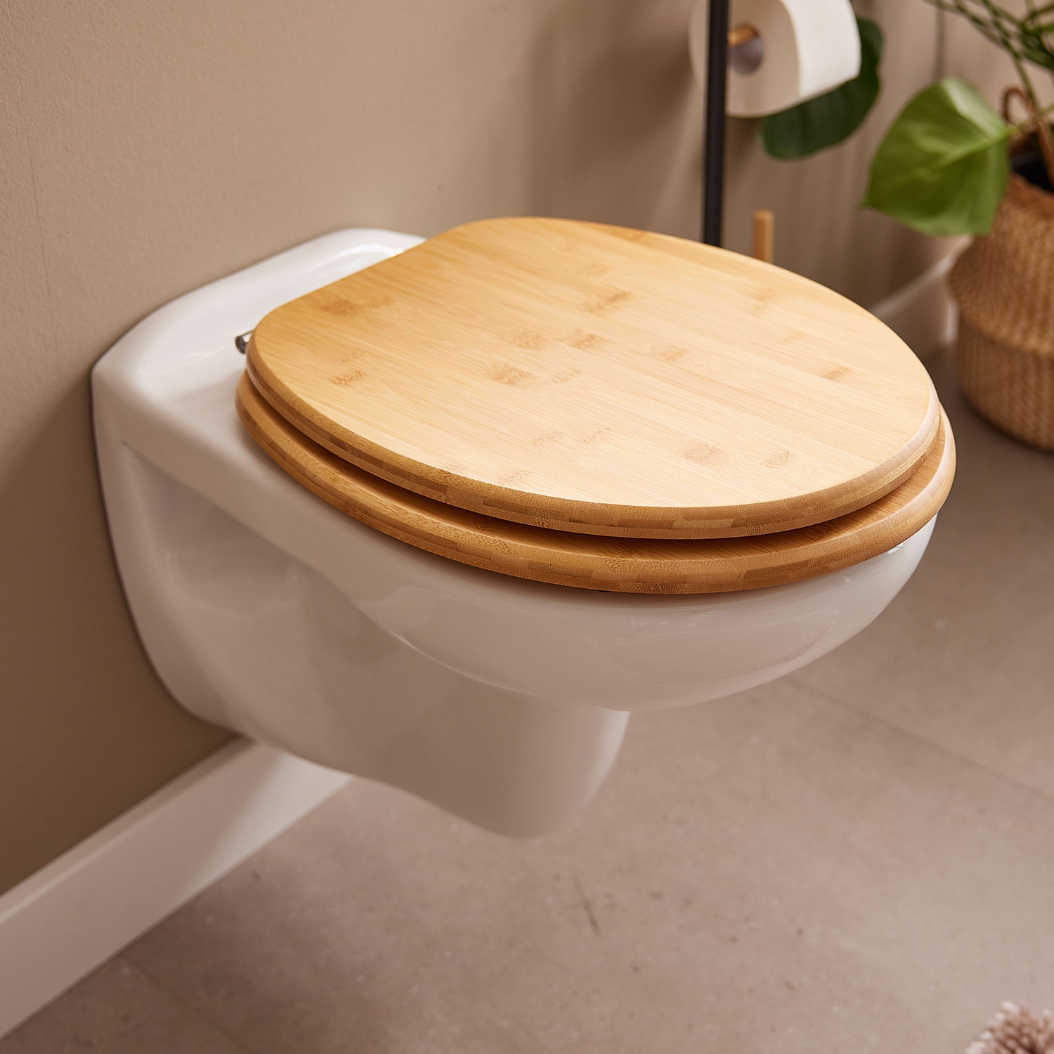 WENKO® Bambus WCSitz ALDI SÜD