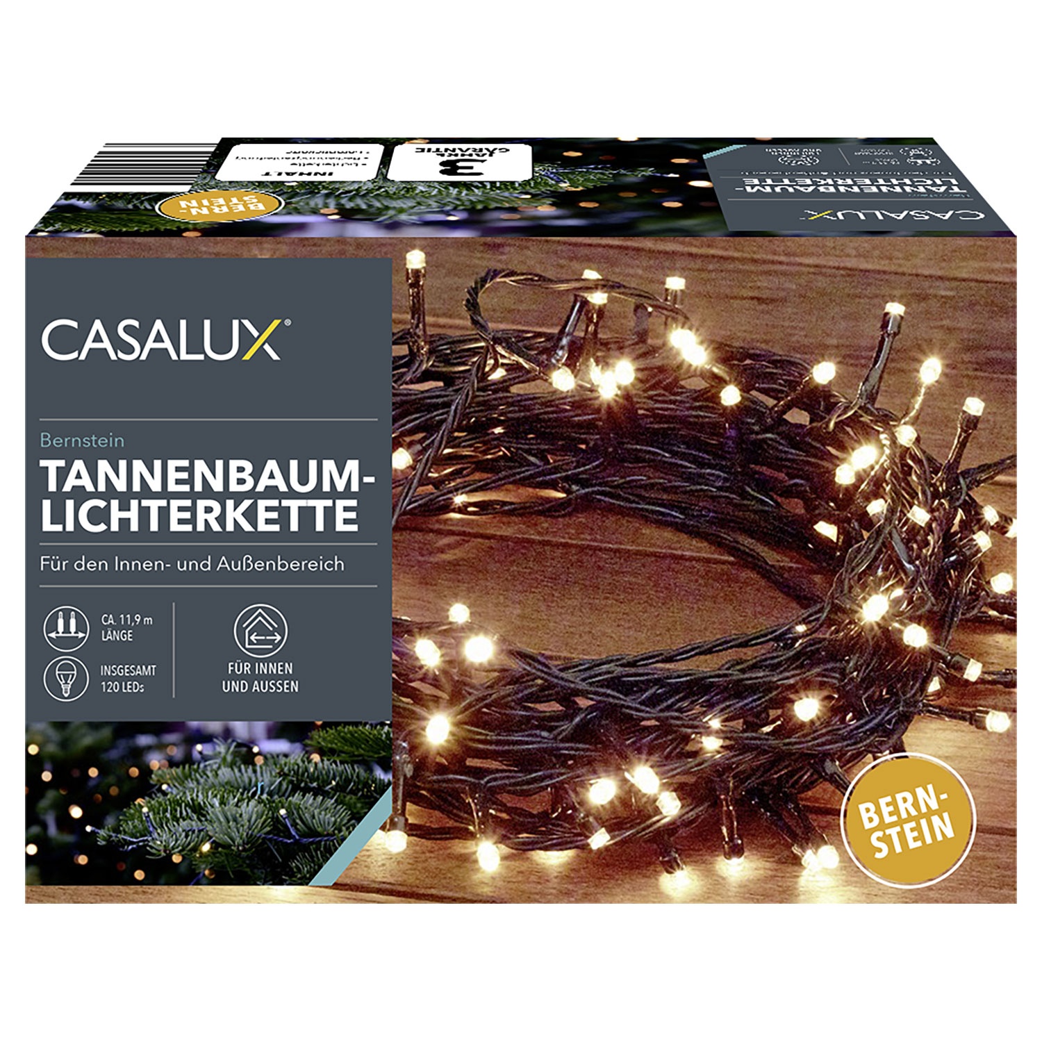 Angebot Aldi Süd CASALUX LED-Tannenbaumlichterkette