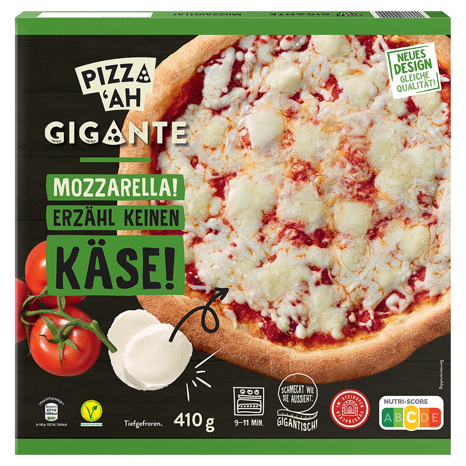 PIZZ’AH Gigante Pizza 410 g