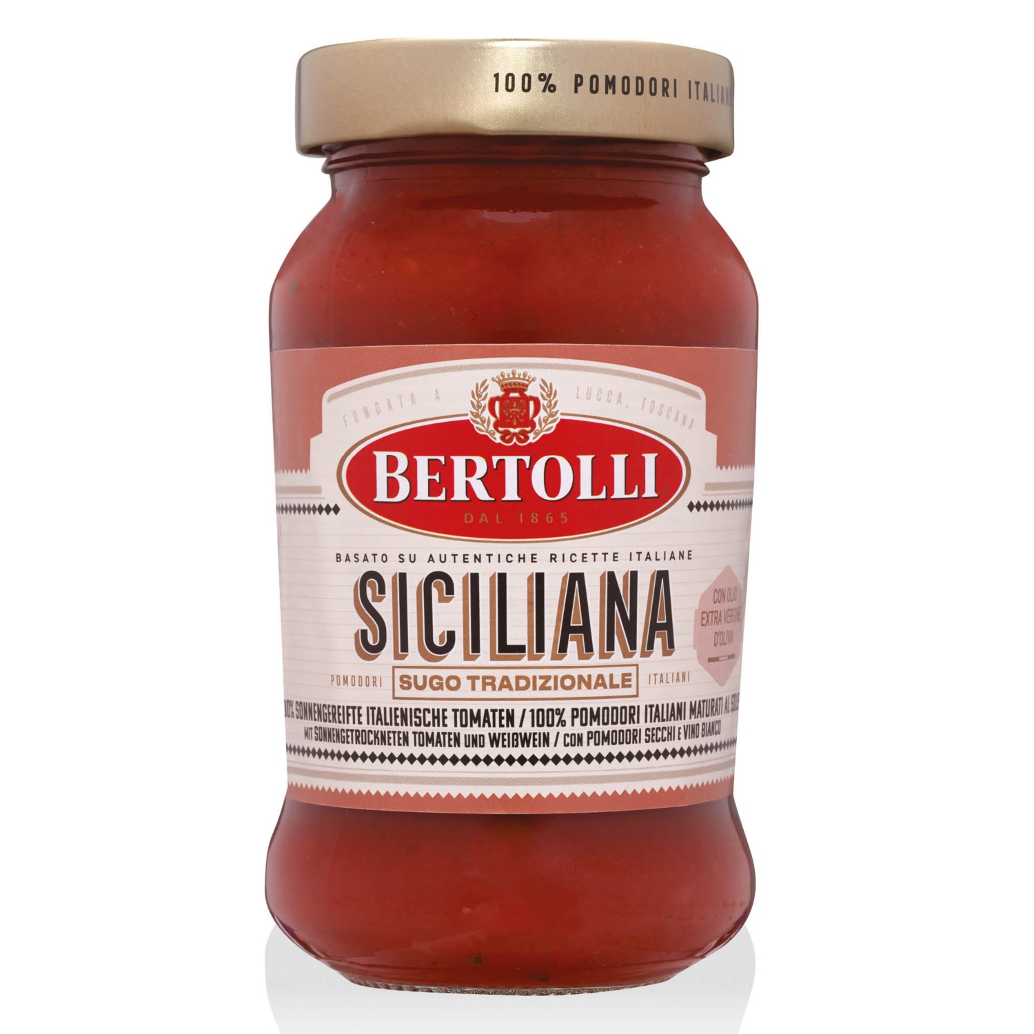 BERTOLLI Szósz, 400 g, Siciliana