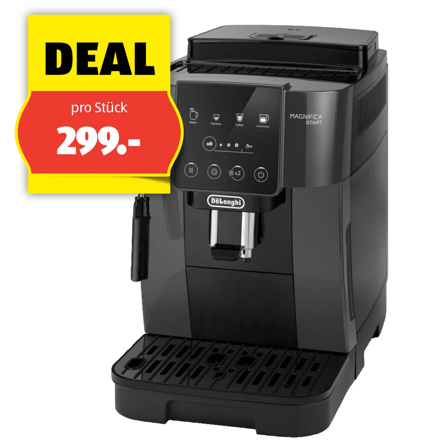 DE LONGHI Kaffeevollautomat Magnifica Start ALDI SUISSE