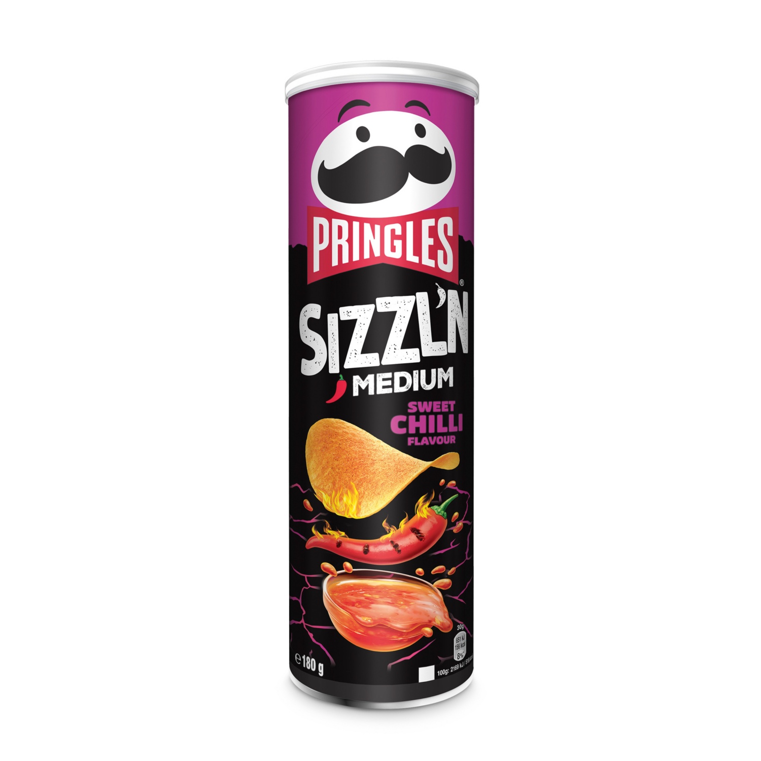 Pringles Sizzl'n 180g, sweet chili