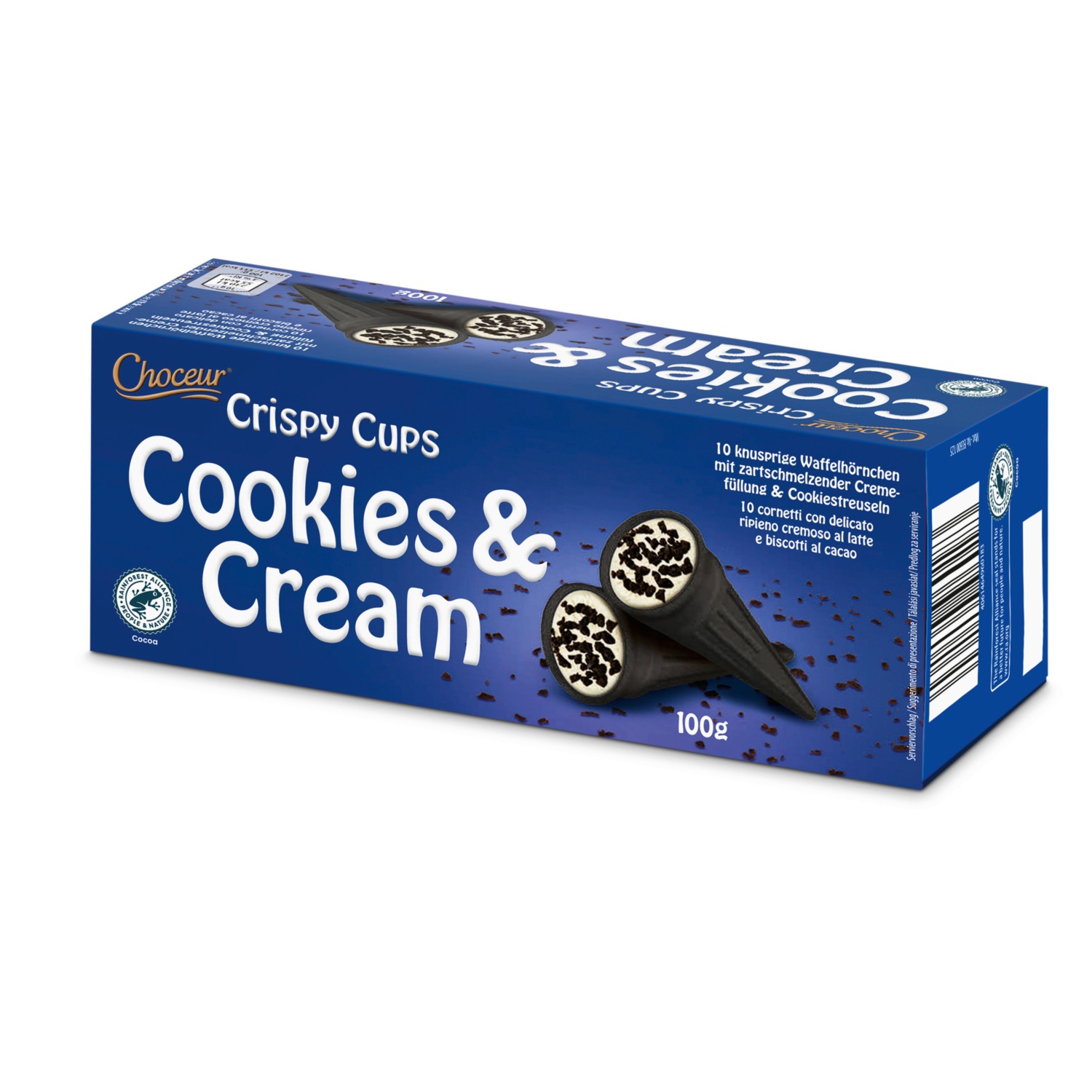 Crispy Cups, Cookies & Cream