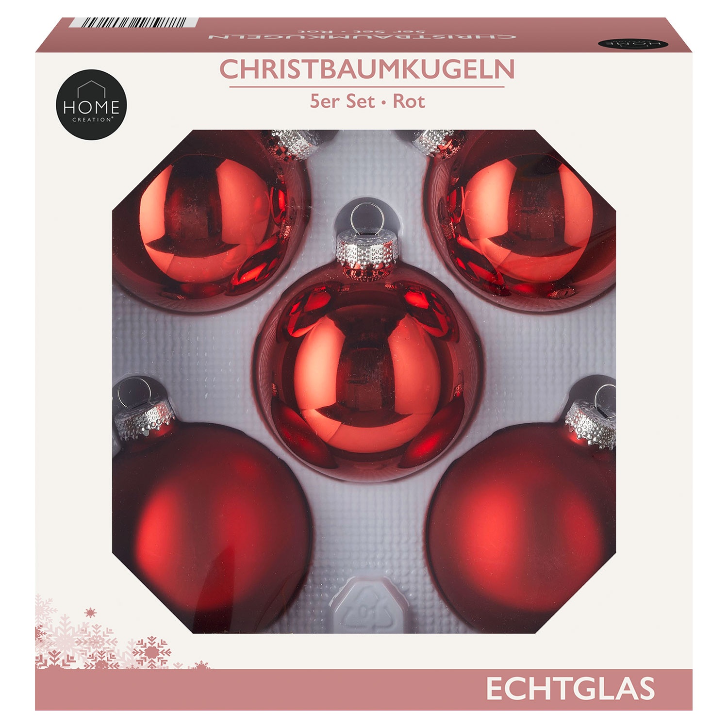 HOME CREATION Christbaumkugeln Set ALDI SÜD