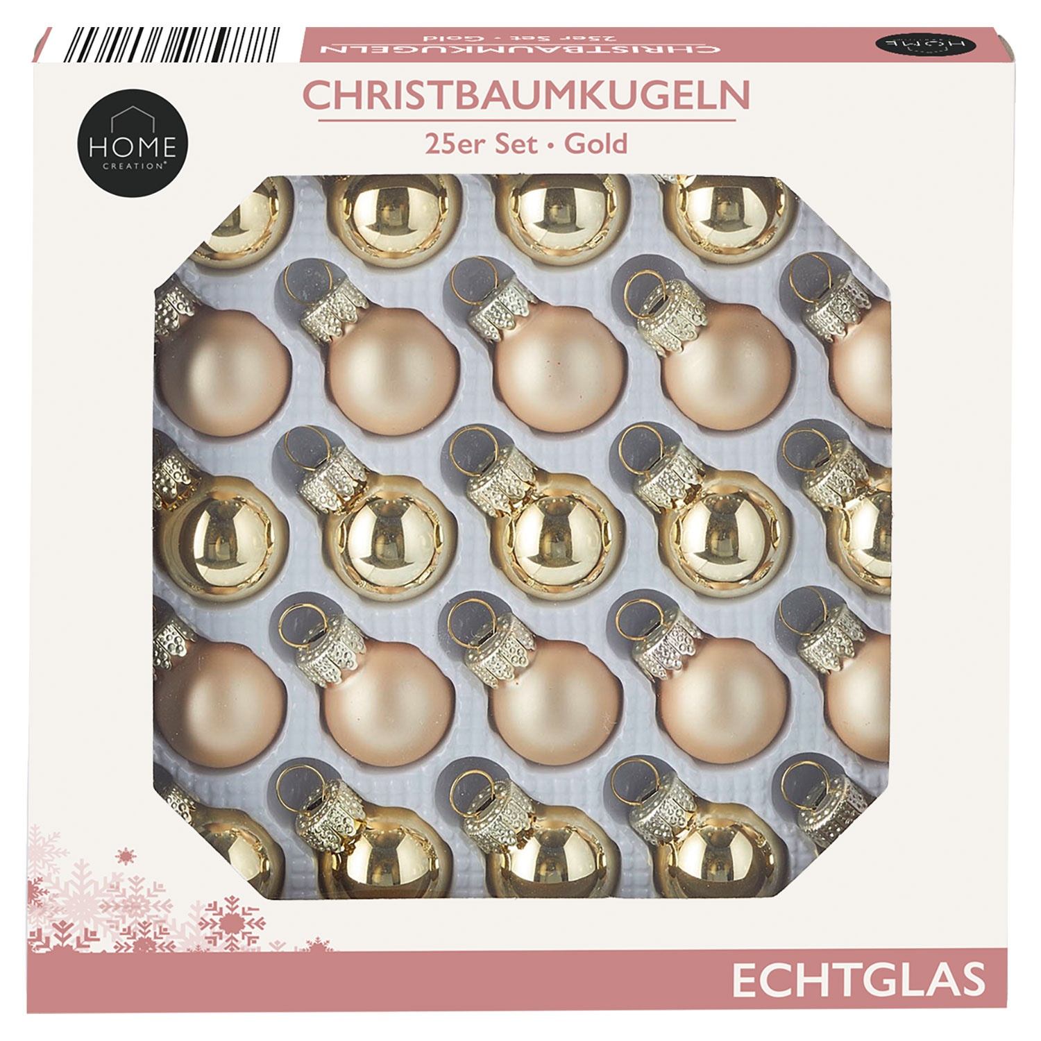 HOME CREATION Christbaumkugeln Set ALDI SÜD